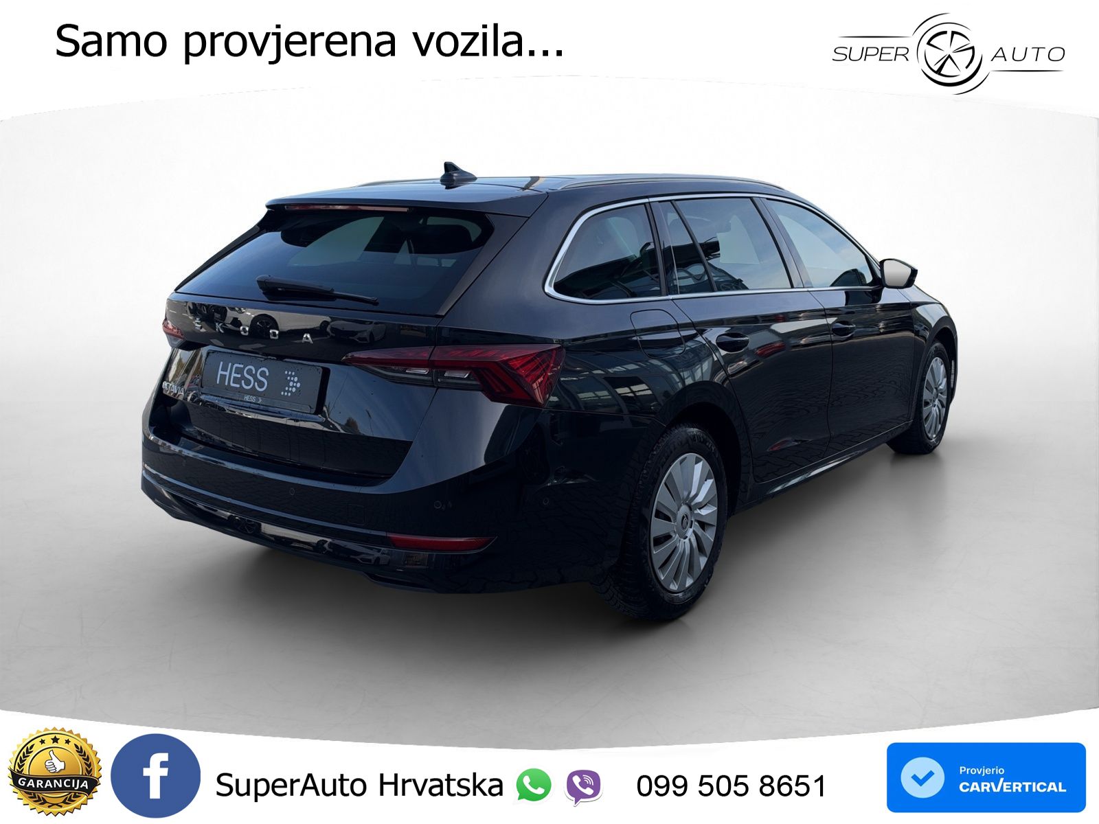 Škoda Octavia Combi 2.0 TDI (150 KS) DSG LED+GR SJED+ACC