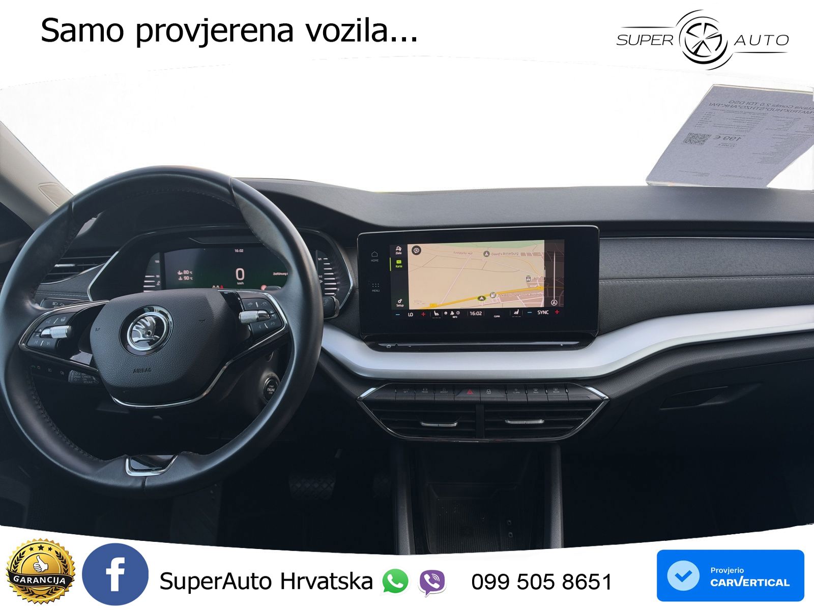 Škoda Octavia Combi 2.0 TDI (150 KS) DSG LED+GR SJED+ACC