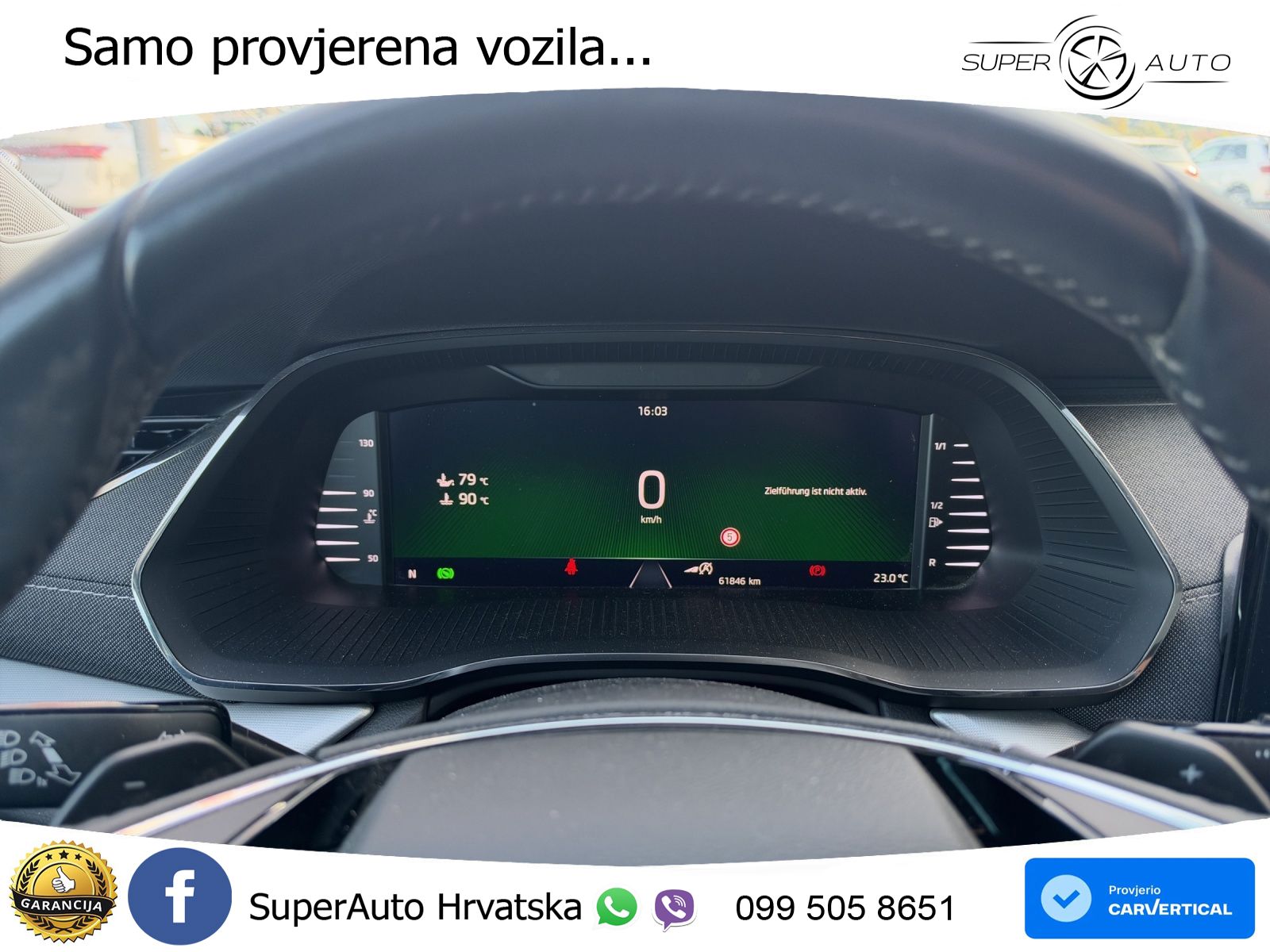 Škoda Octavia Combi 2.0 TDI (150 KS) DSG LED+GR SJED+ACC