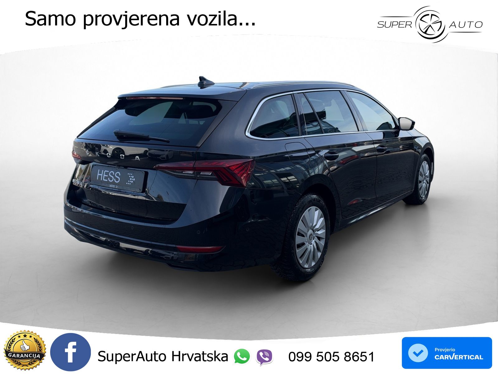 Škoda Octavia Combi 2.0 TDI (150 KS) DSG LED+GR SJED+ACC