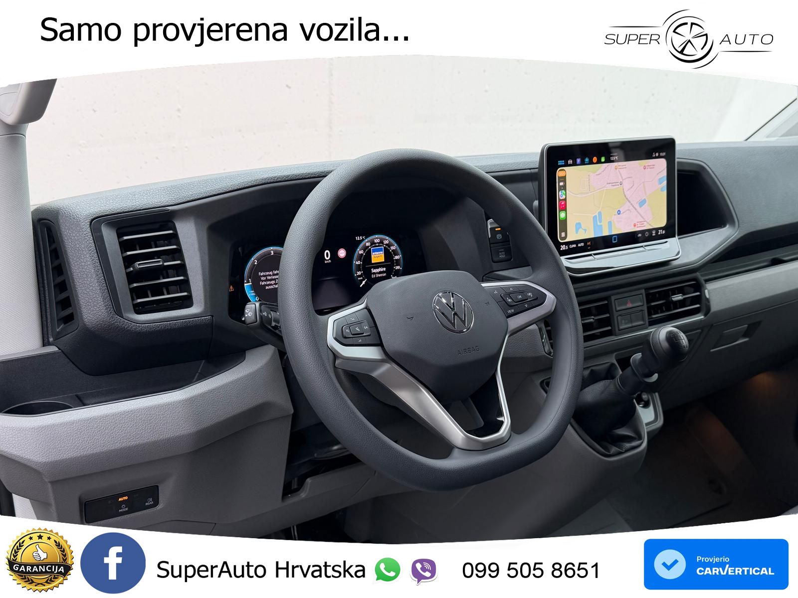 Volkswagen Crafter 35 Pritsche LR LANG PLANE + SPRIEGEL 177 KS