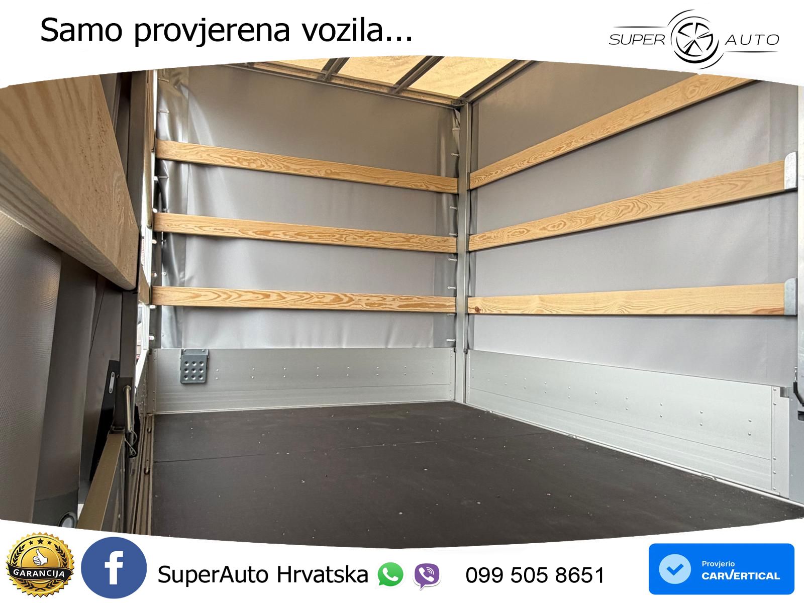 Volkswagen Crafter 35 Pritsche LR LANG PLANE + SPRIEGEL 177 KS