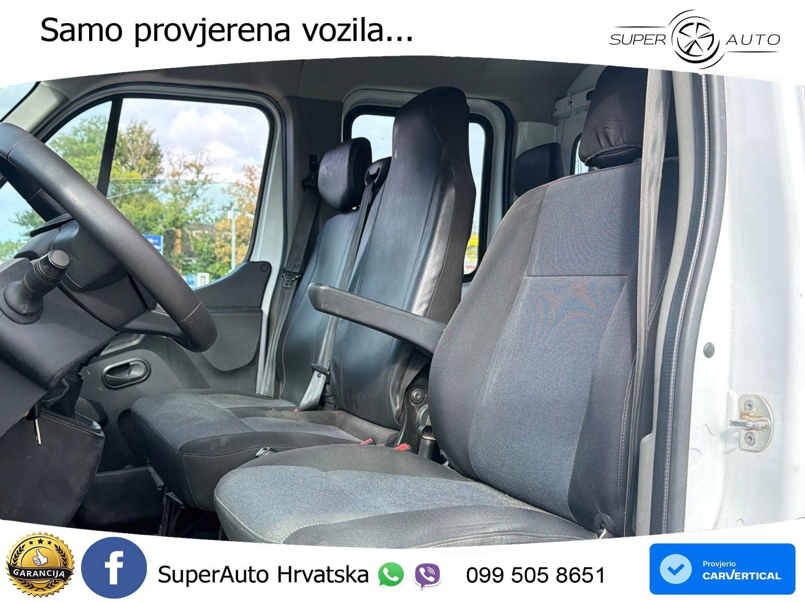 Renault Master DoKa Dreiseitenkipper L3H1*Klima*6Sitze 145 KS
