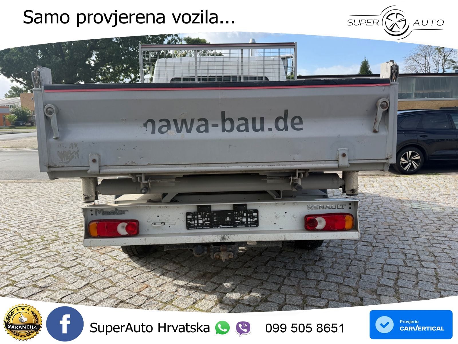 Renault Master DoKa Dreiseitenkipper L3H1*Klima*6Sitze 145 KS