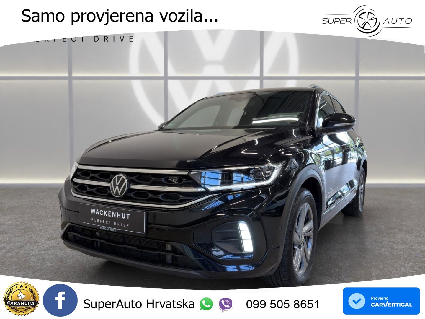 Volkswagen T-Roc 2.0 TDI (150 KS) DSG R-Line LED+GR SJED+ACC