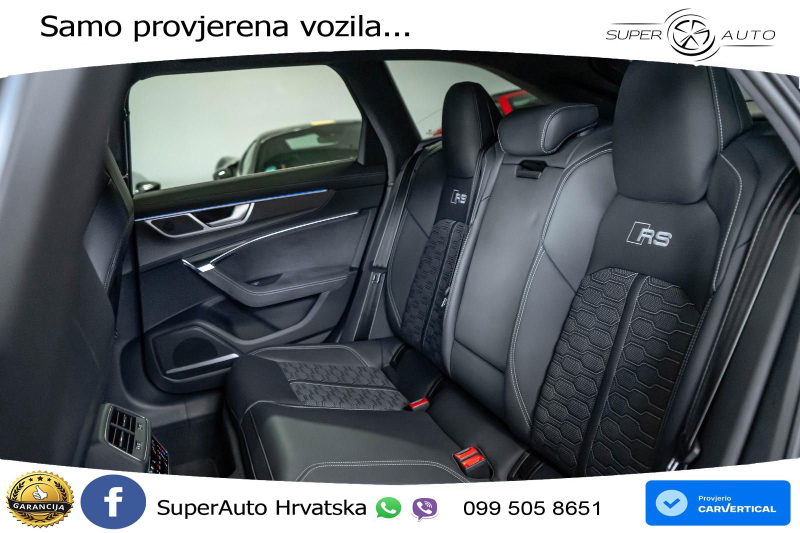 Audi RS6 Avant 4.0 TFSI V8 performance (630 KS)  quattro tiptronic LED+GR SJED+ACC