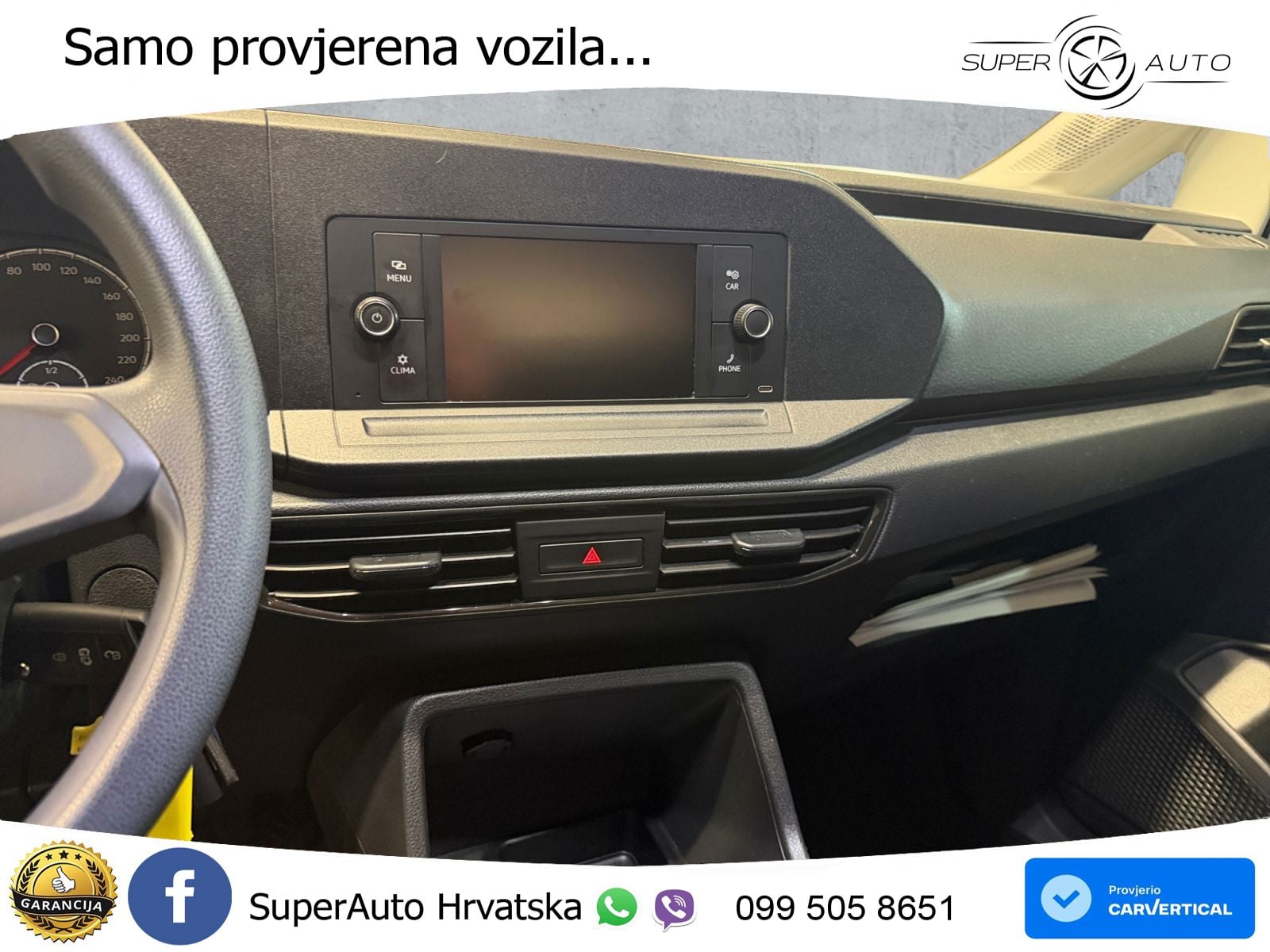Volkswagen Caddy Cargo 1.5 TSI EcoProfi PDC+SHZ+DAB+ 114 KS