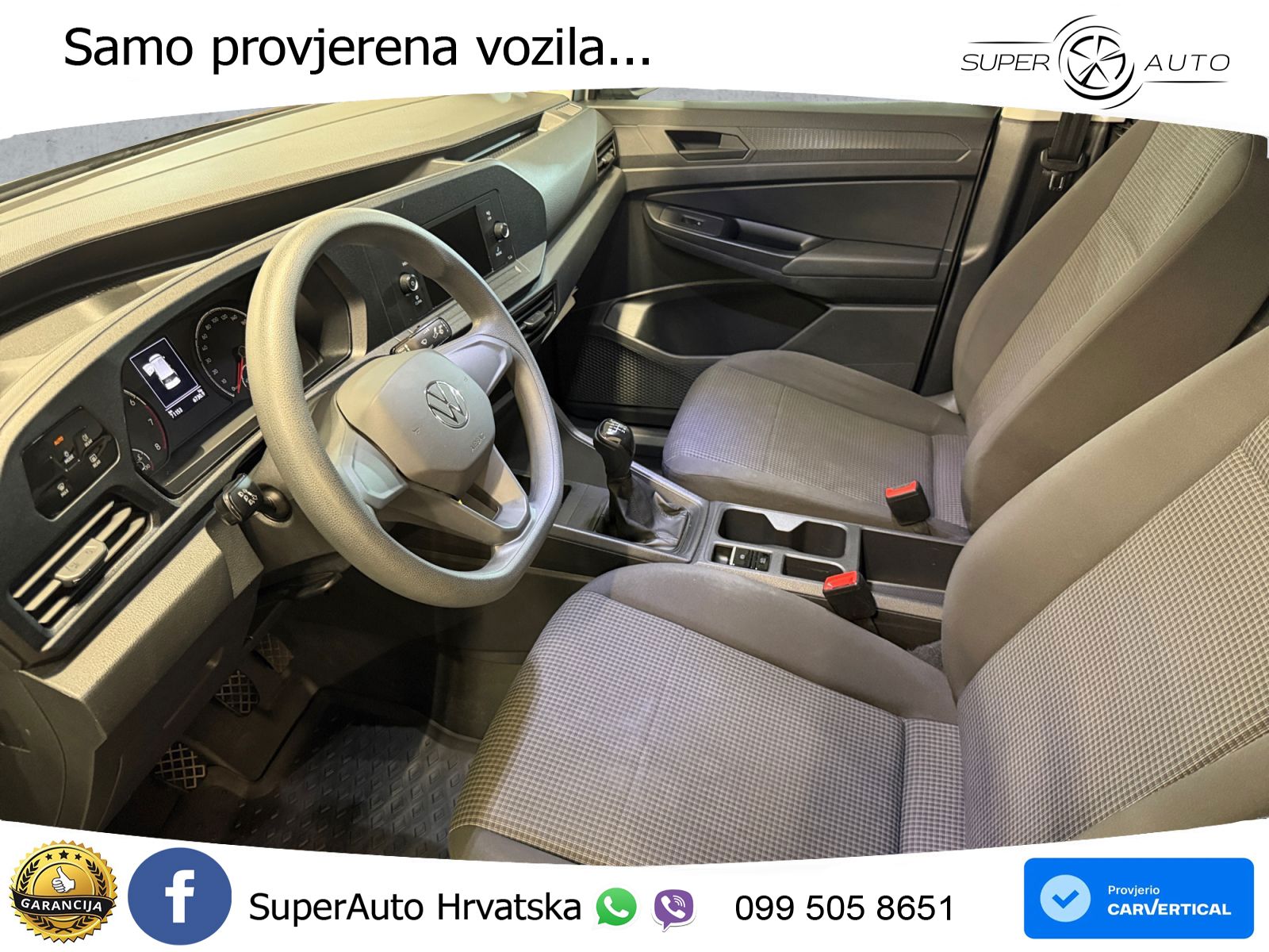 Volkswagen Caddy Cargo 1.5 TSI EcoProfi PDC+SHZ+DAB+ 114 KS