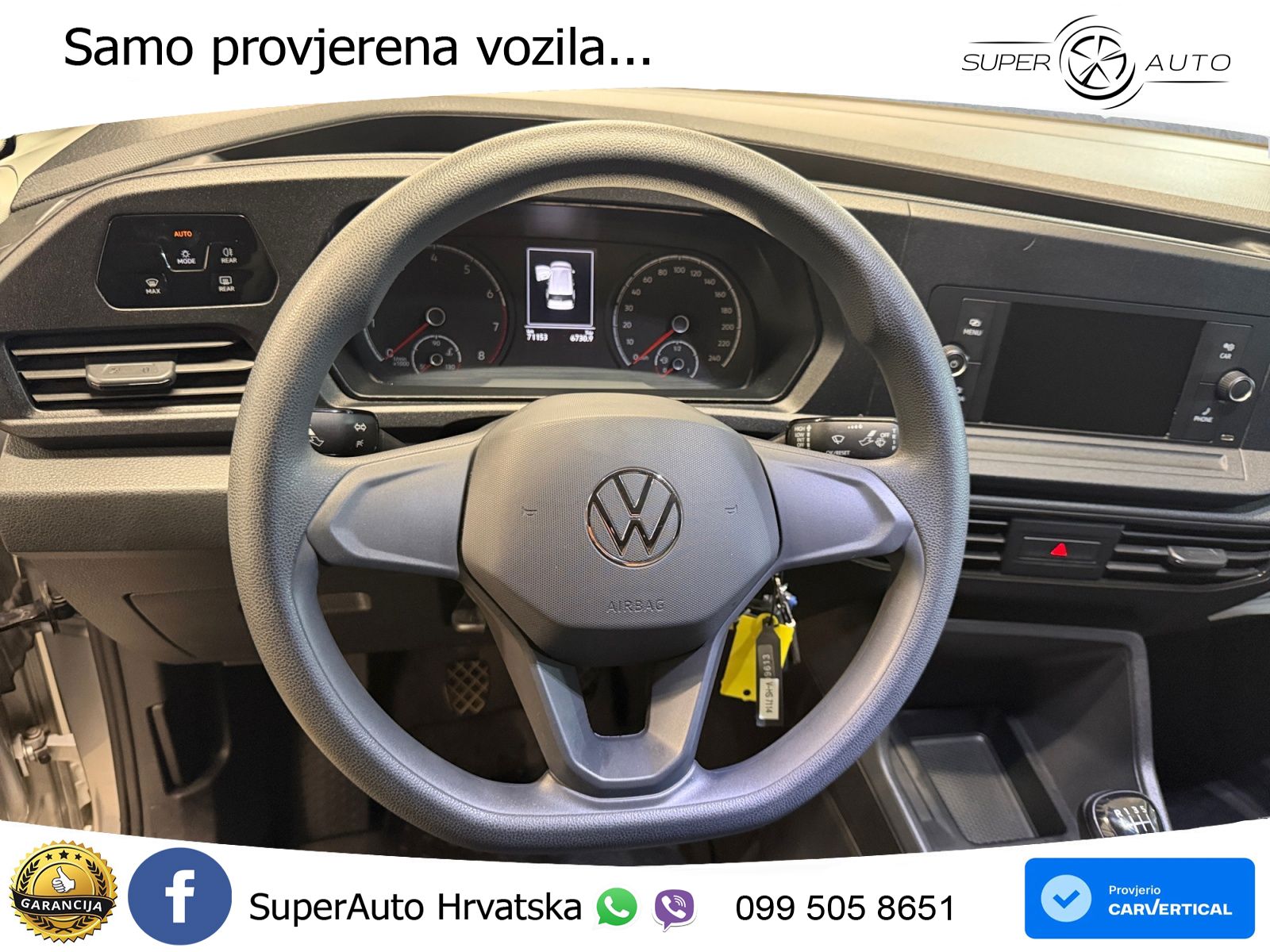 Volkswagen Caddy Cargo 1.5 TSI EcoProfi PDC+SHZ+DAB+ 114 KS