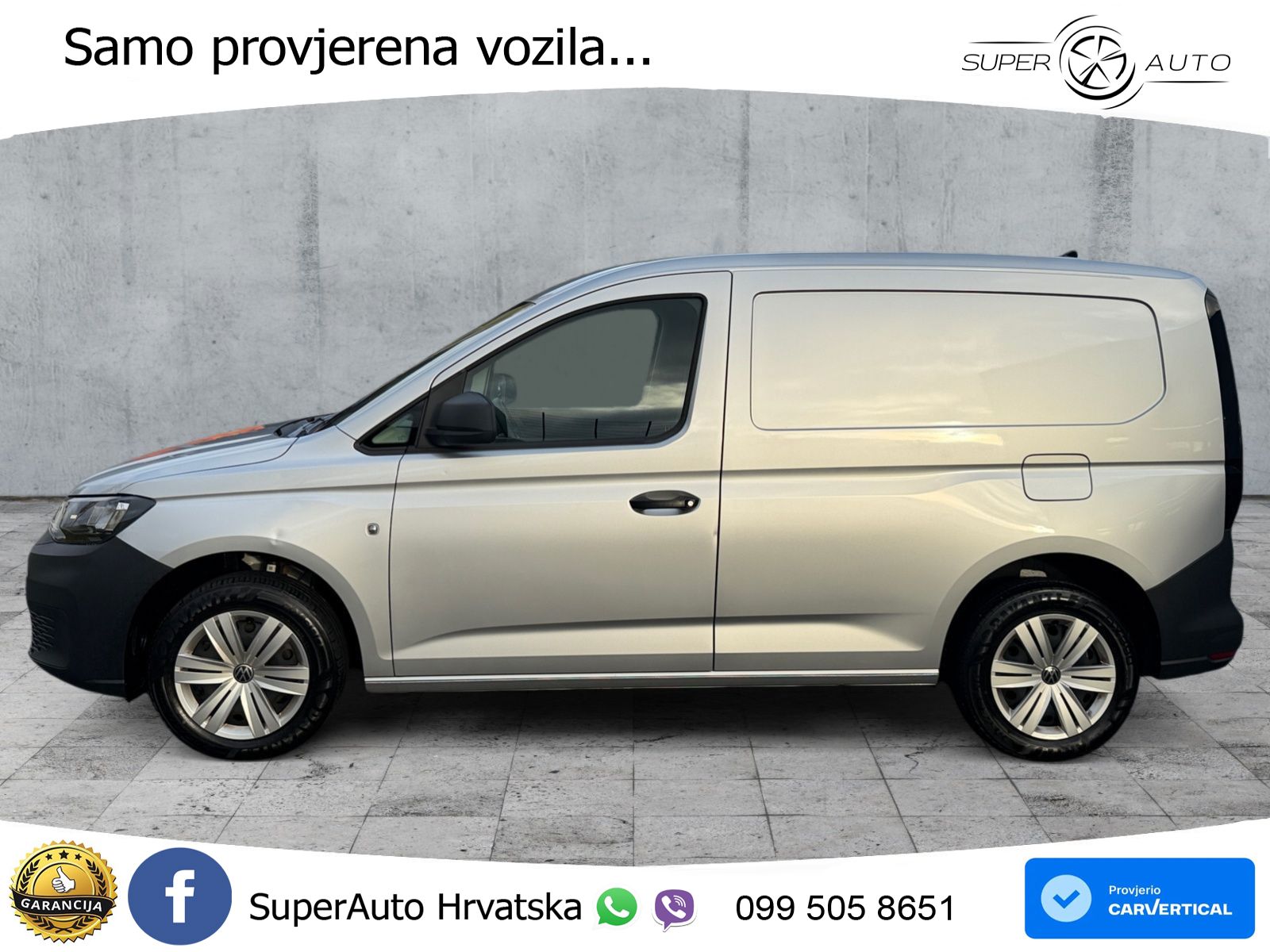 Volkswagen Caddy Cargo 1.5 TSI EcoProfi PDC+SHZ+DAB+ 114 KS