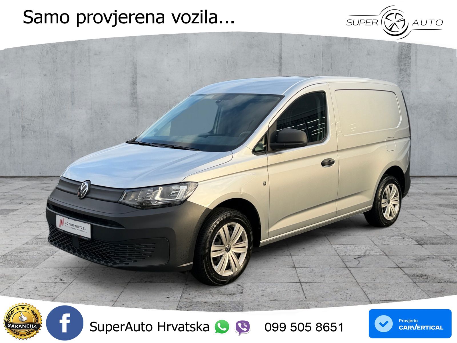 Volkswagen Caddy Cargo 1.5 TSI EcoProfi PDC+SHZ+DAB+ 114 KS