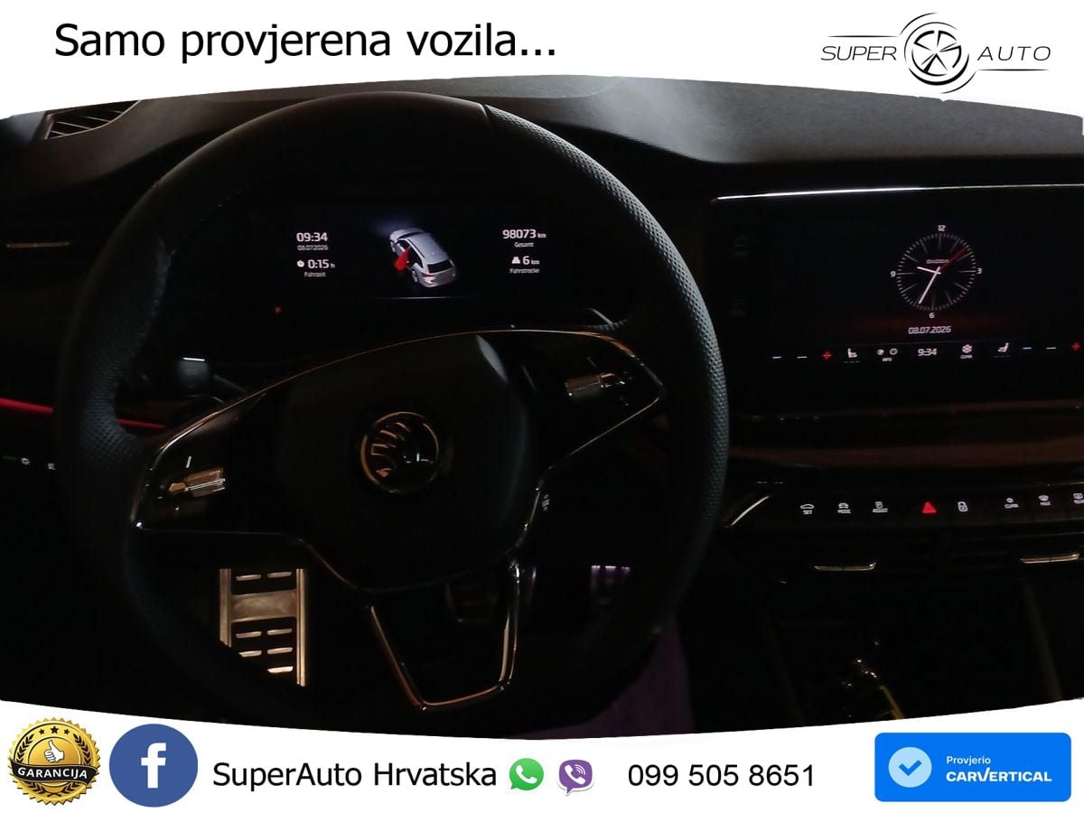 Škoda Octavia Combi 2.0 TDI (150 KS) 4x4 DSG LED+GR SJED+ACC