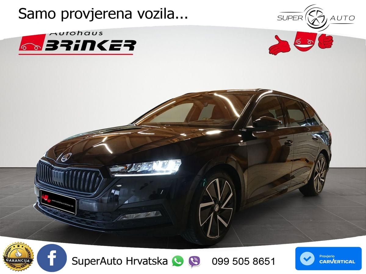 Škoda Octavia Combi 2.0 TDI (150 KS) 4x4 DSG LED+GR SJED+ACC