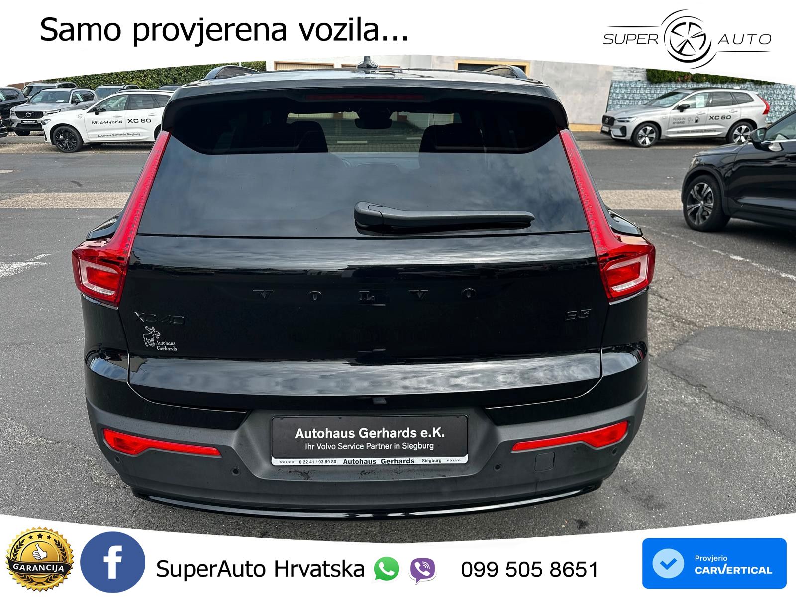 Volvo XC40 2.0 B3 163 KS Automatic LED+GR SJED+ACC