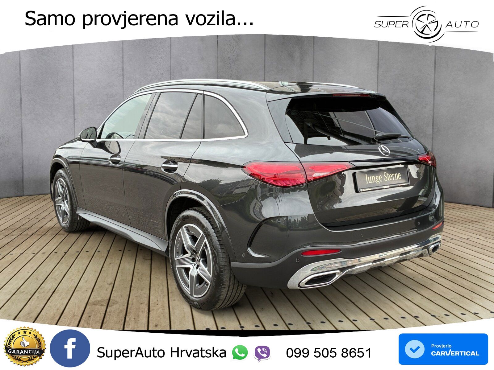 Mercedes GLC 300d (269 KS) 4MATIC 9G-TRONIC AMG ZRAČNI+ACC+GR SJED+KAM+PANO