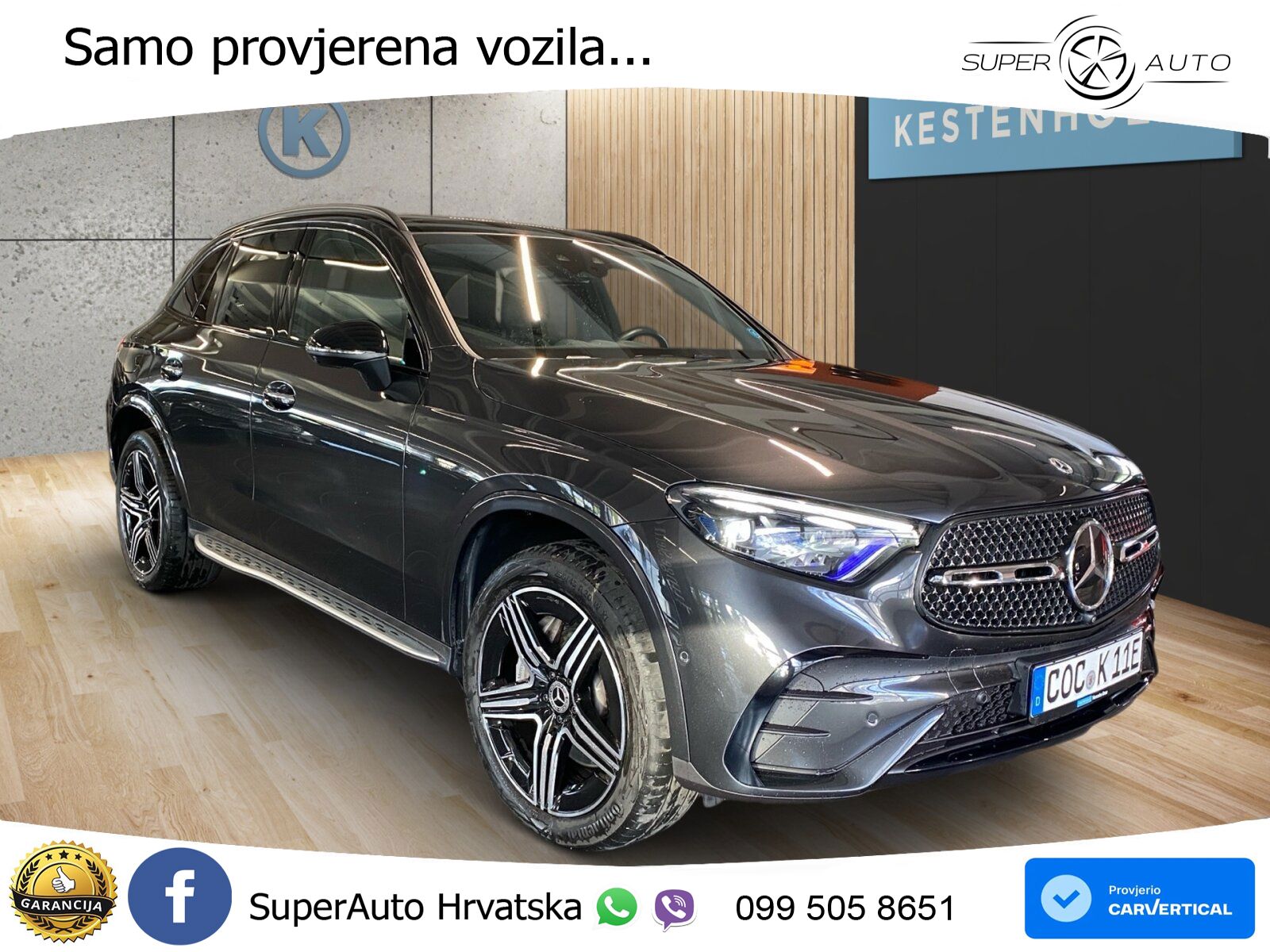 Mercedes GLC 300e (313 KS) 4MATIC 9G-TRONIC AMG ACC+GR SJED+360+PANO