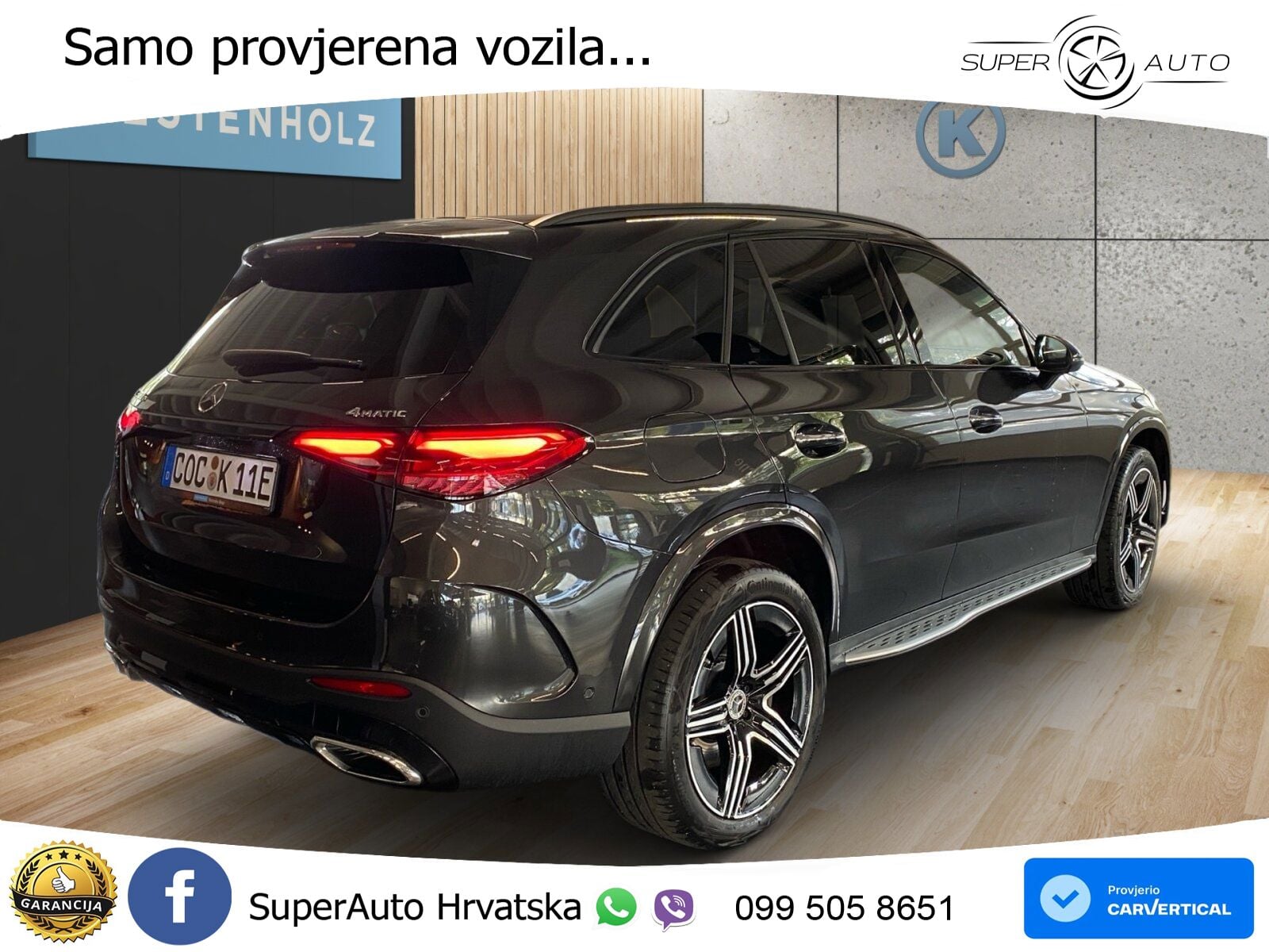 Mercedes GLC 300e (313 KS) 4MATIC 9G-TRONIC AMG ACC+GR SJED+360+PANO