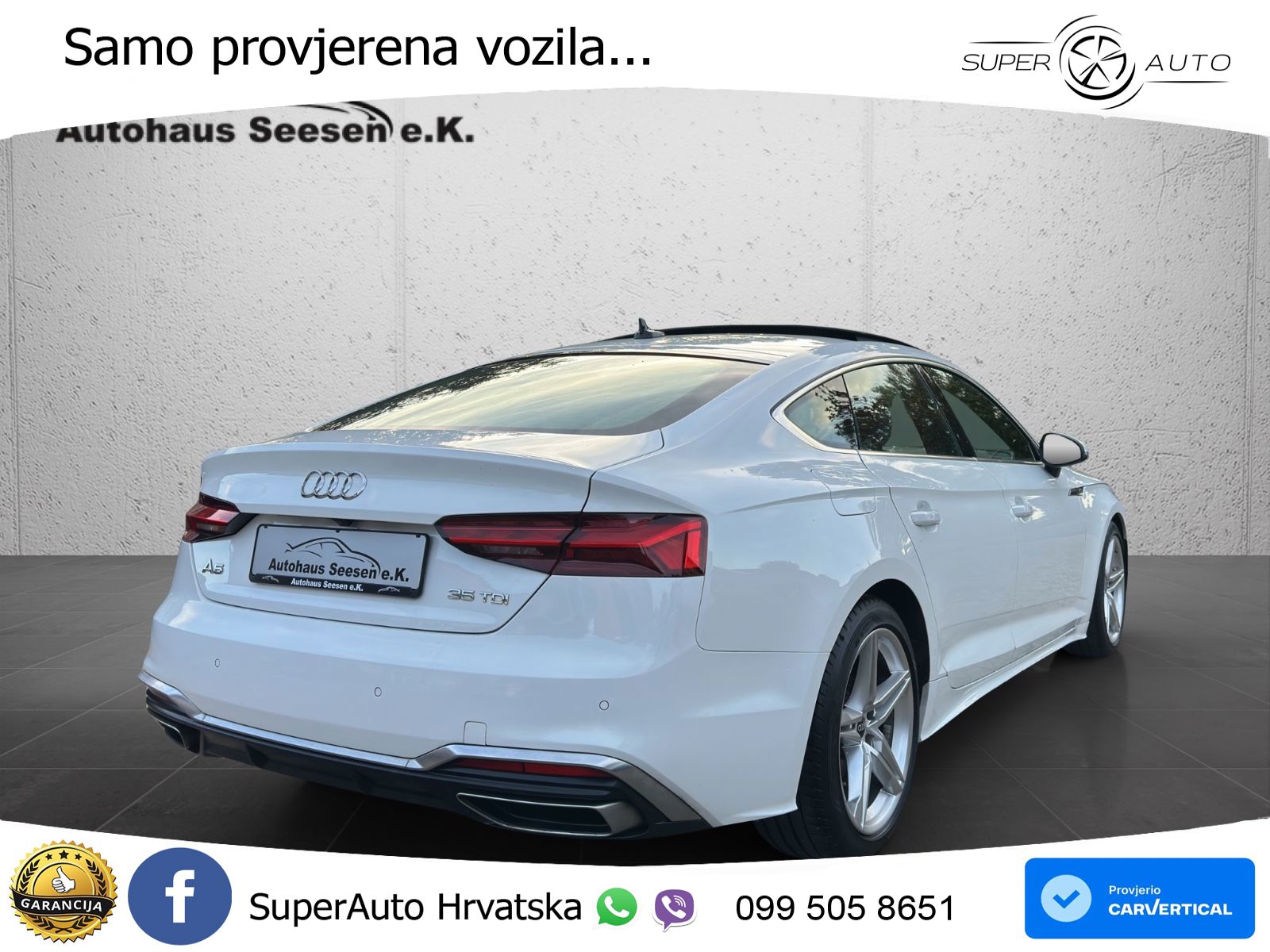 Audi A5 Sportback 35 TDI (163 KS) S tronic S line