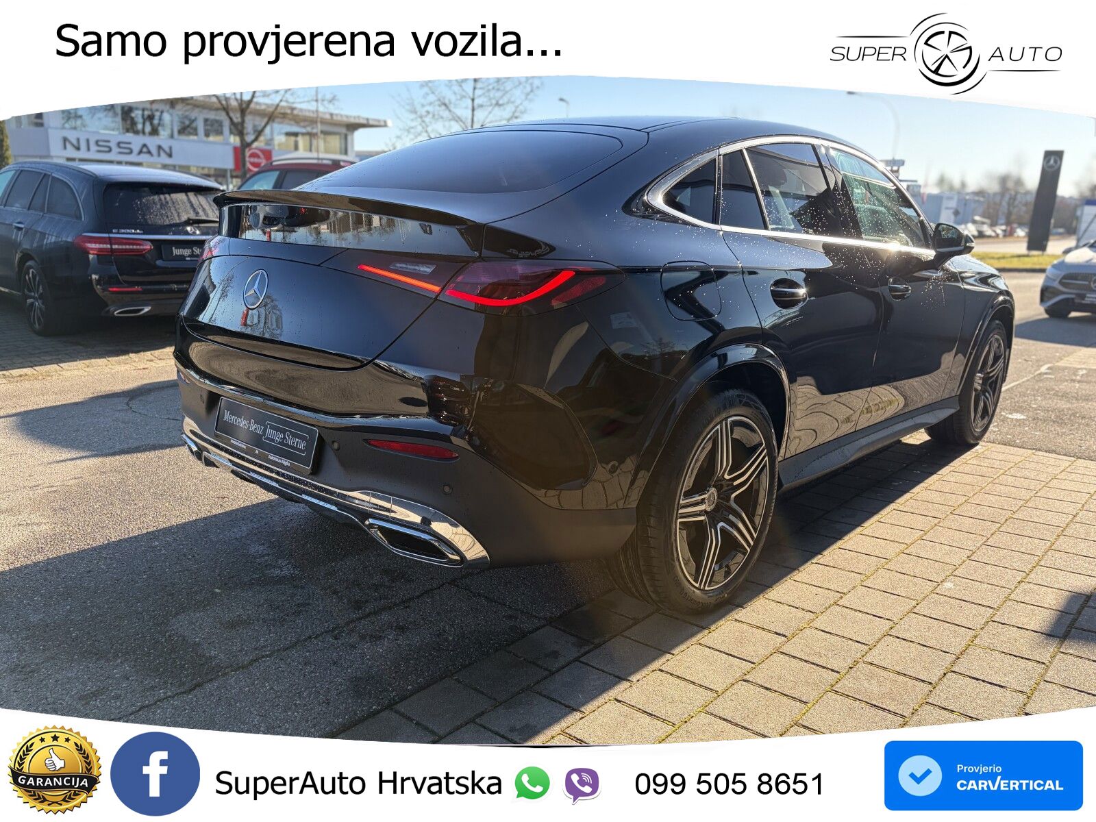 Mercedes GLC Coupe 220d (197 KS) 4MATIC 9G-TRONIC AMG LED+GR SJED+ACC