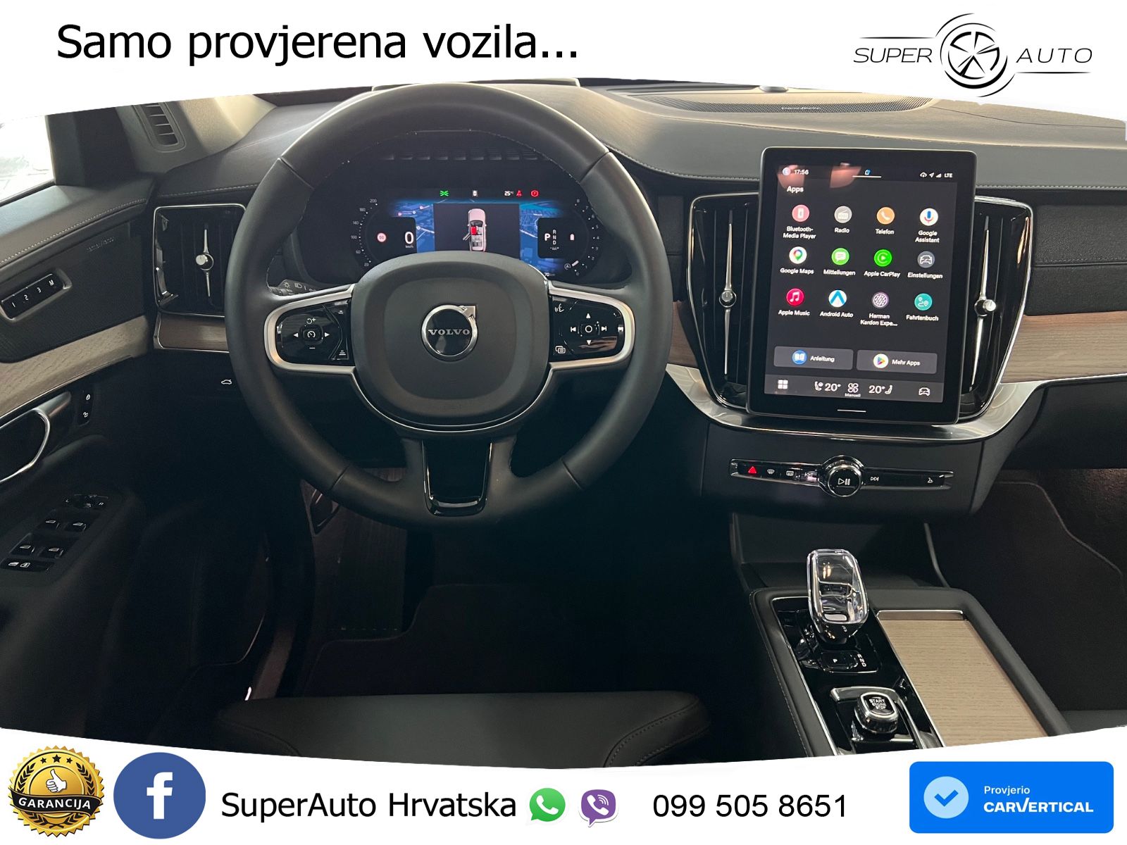 Volvo XC90 2.0 B5 AWD Automatic MATRIX+GR SJED+KAM