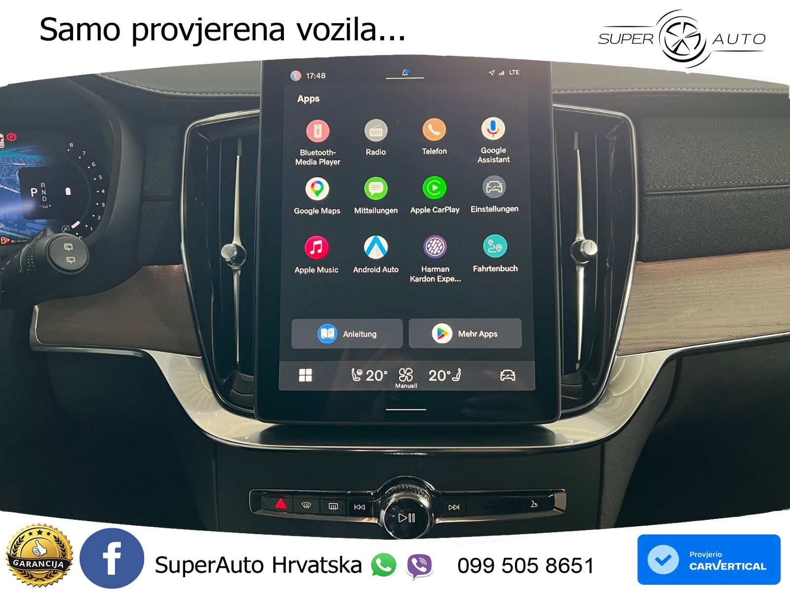 Volvo XC90 2.0 B5 AWD Automatic MATRIX+GR SJED+KAM