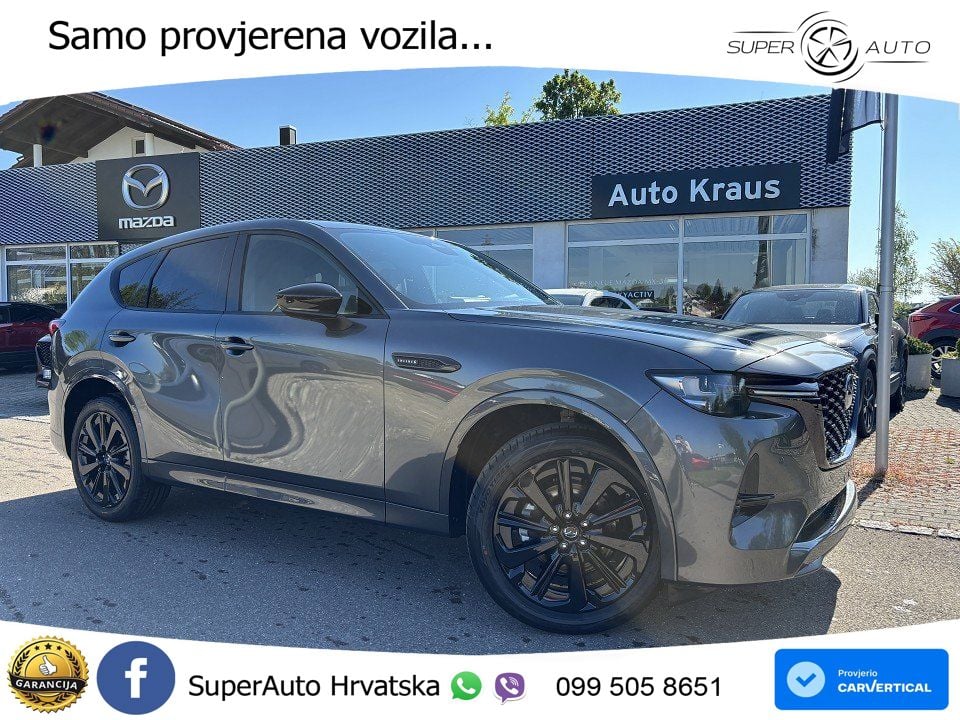 Mazda CX-60 3.3 e-Skyactiv D (254 KS) AWD Automatic MATRIX+GR SJED+KAM
