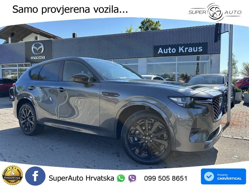 Mazda CX-60 3.3 e-Skyactiv D (254 KS) AWD Automatic MATRIX+GR SJED+KAM
