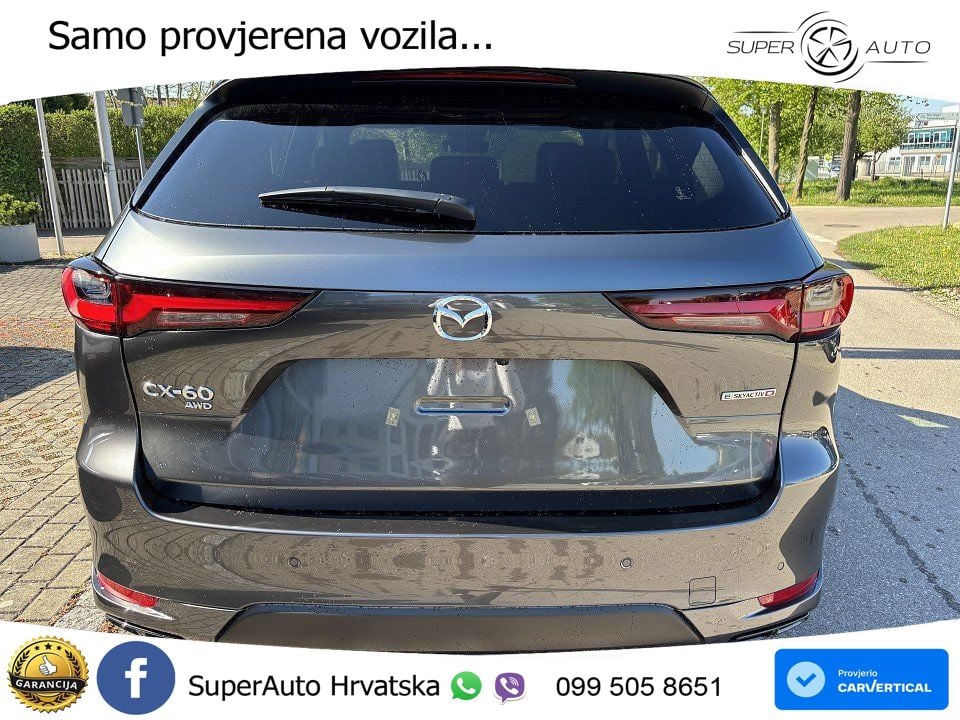 Mazda CX-60 3.3 e-Skyactiv D (254 KS) AWD Automatic MATRIX+GR SJED+KAM