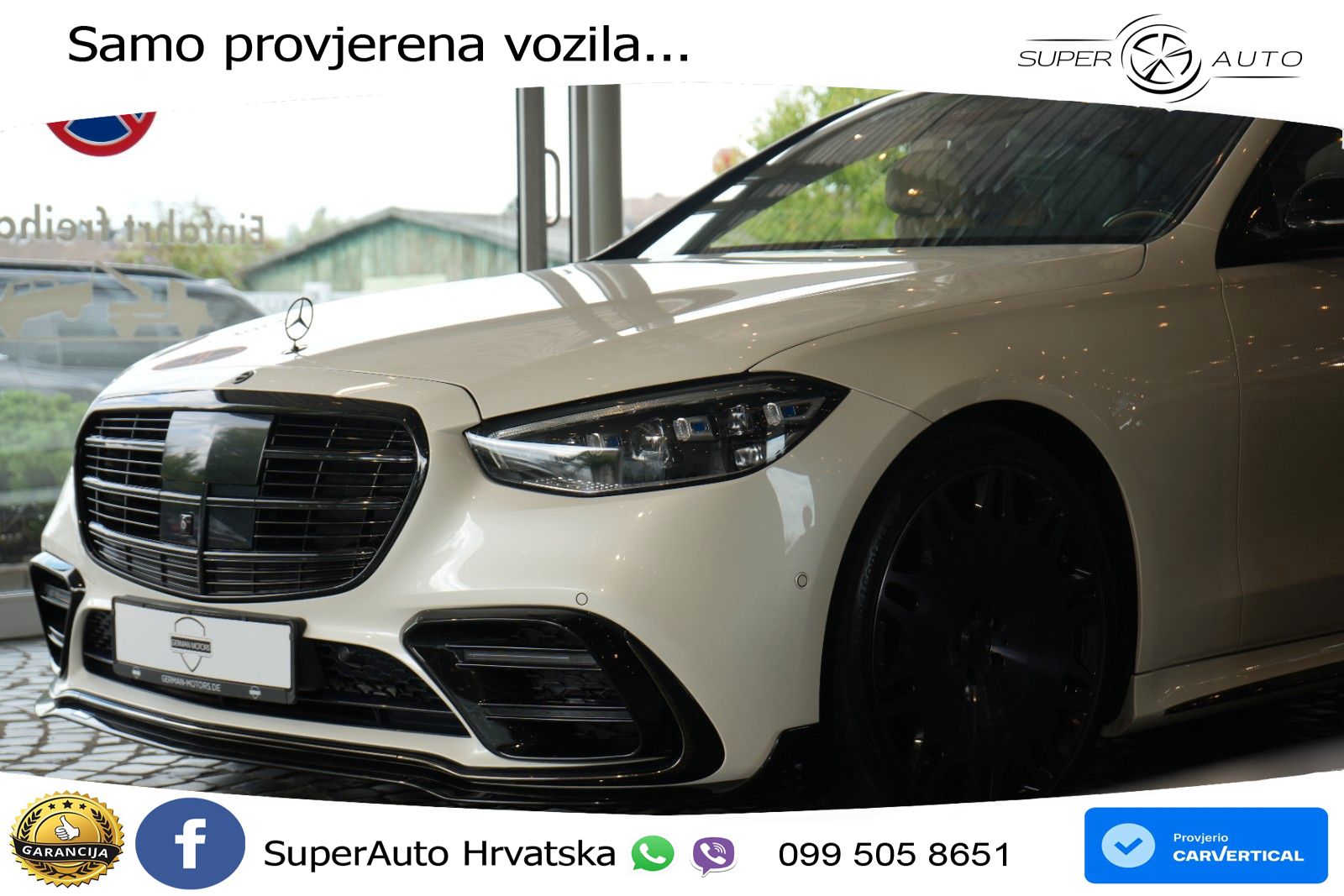 Mercedes S 450e (408 KS) 9G-TRONIC Brabus ACC+HEAD+4xGR SJED+360+PANO