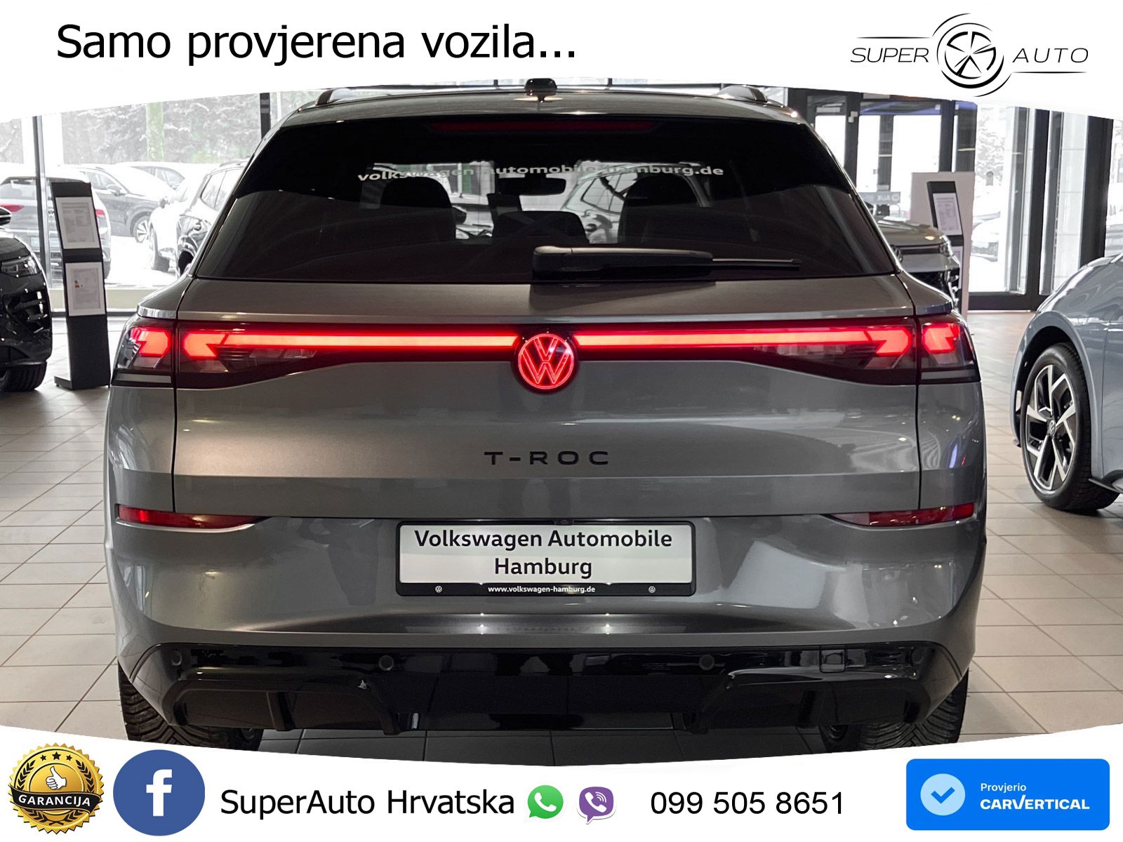 Volkswagen T-Roc 1.5 eTSI (150 KS)  DSG LED+GR SJED+ACC