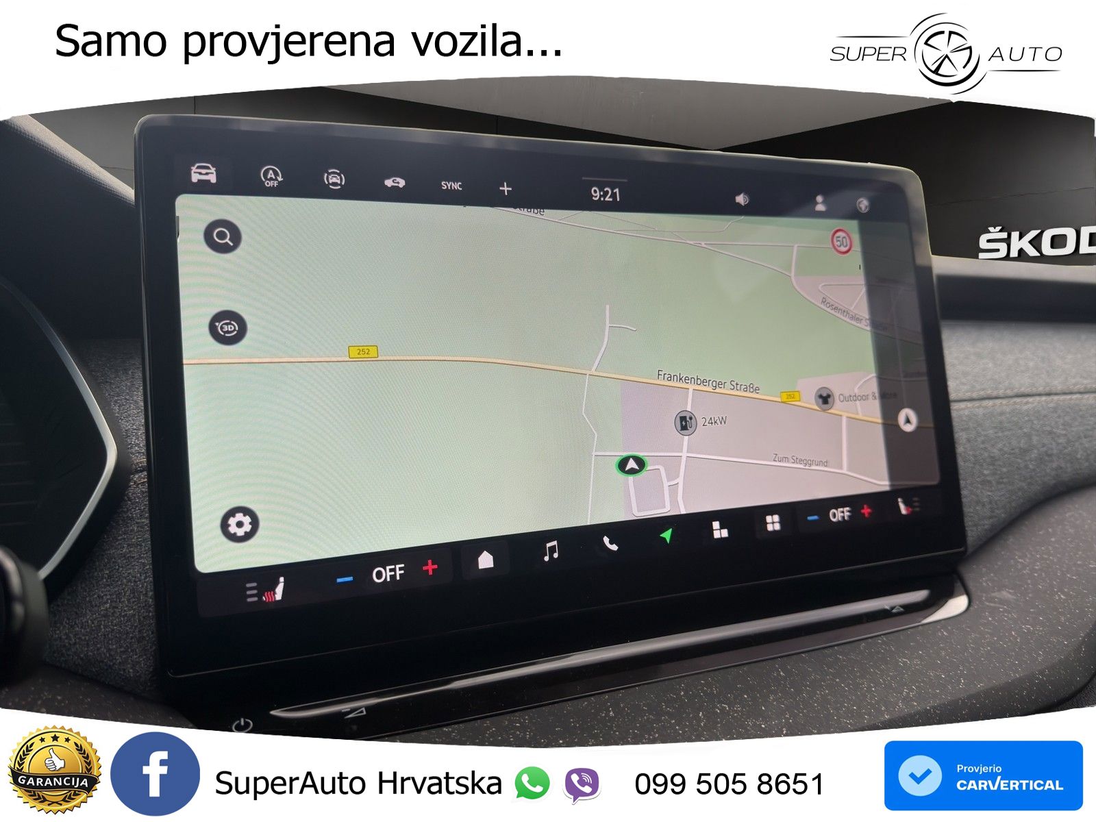 Škoda Octavia Combi 1.5 TSI (150 KS) DSG LED+GR SJED+ACC
