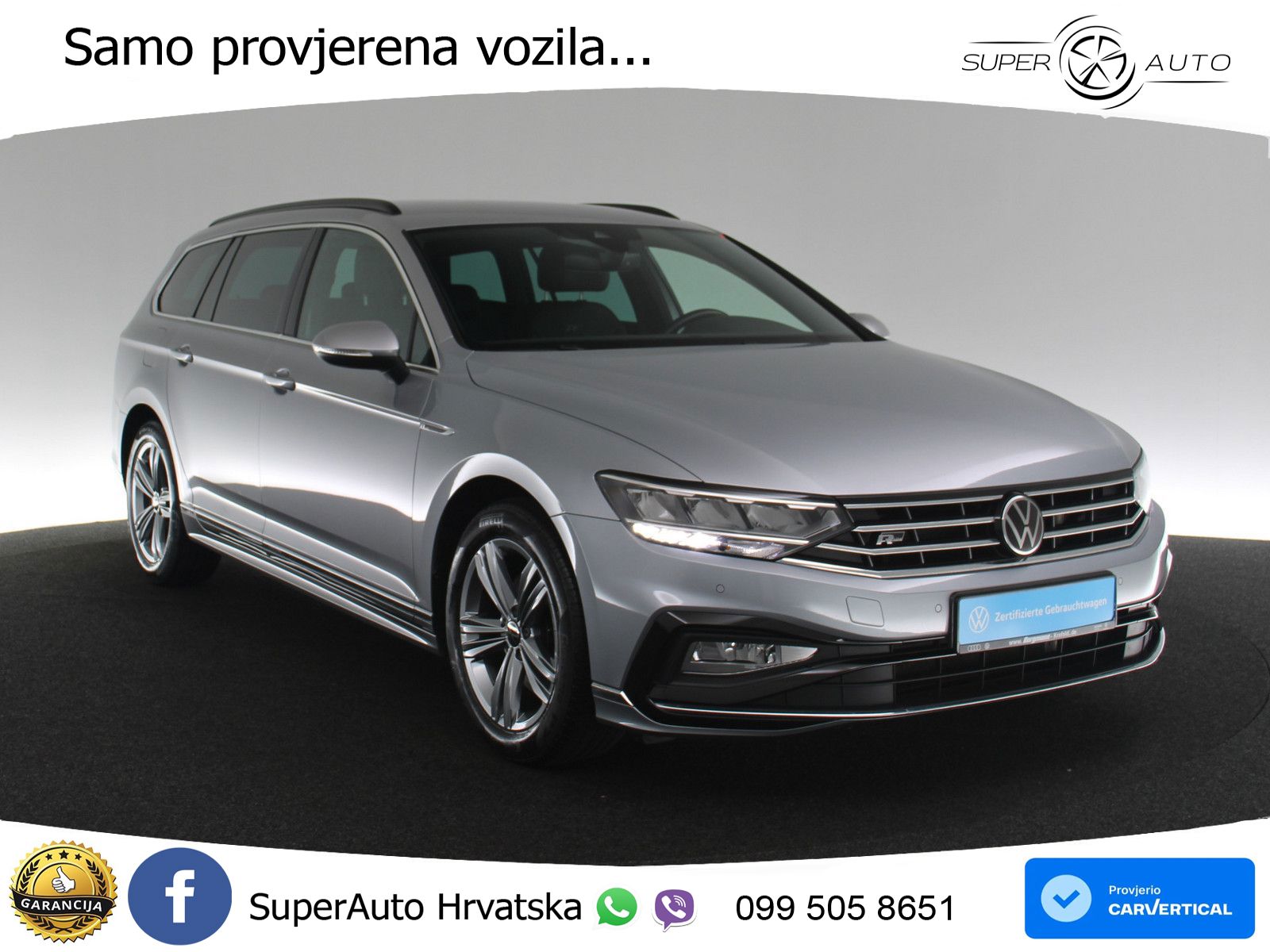 Volkswagen Passat Variant 2.0 TDI (200 KS) 4MOTION DSG Business LED+GR SJED+ACC