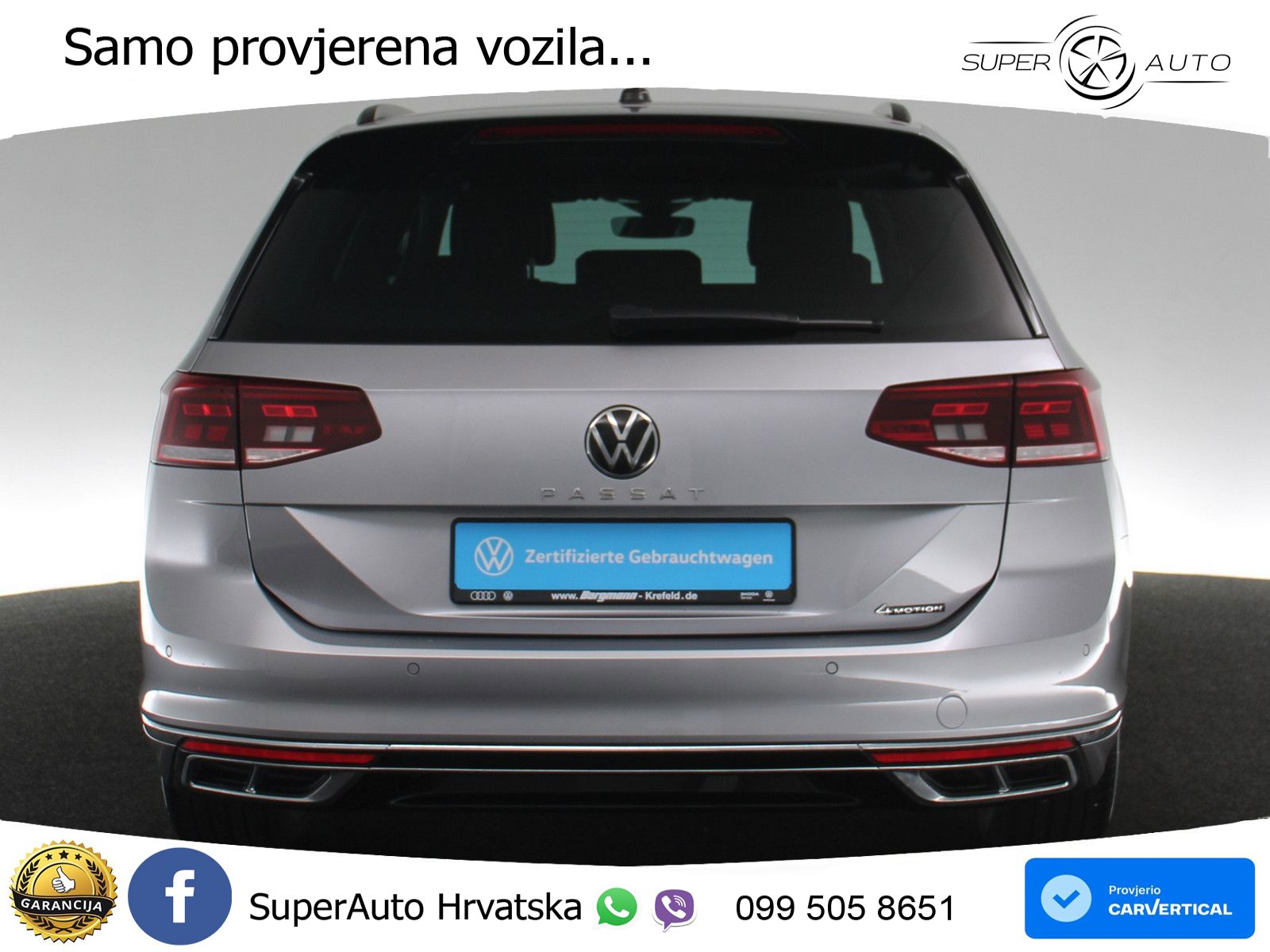 Volkswagen Passat Variant 2.0 TDI (200 KS) 4MOTION DSG Business LED+GR SJED+ACC