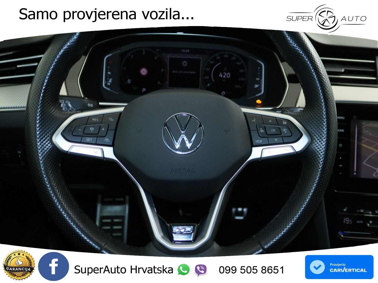 Volkswagen Passat Variant 2.0 TDI (200 KS) 4MOTION DSG Business LED+GR SJED+ACC