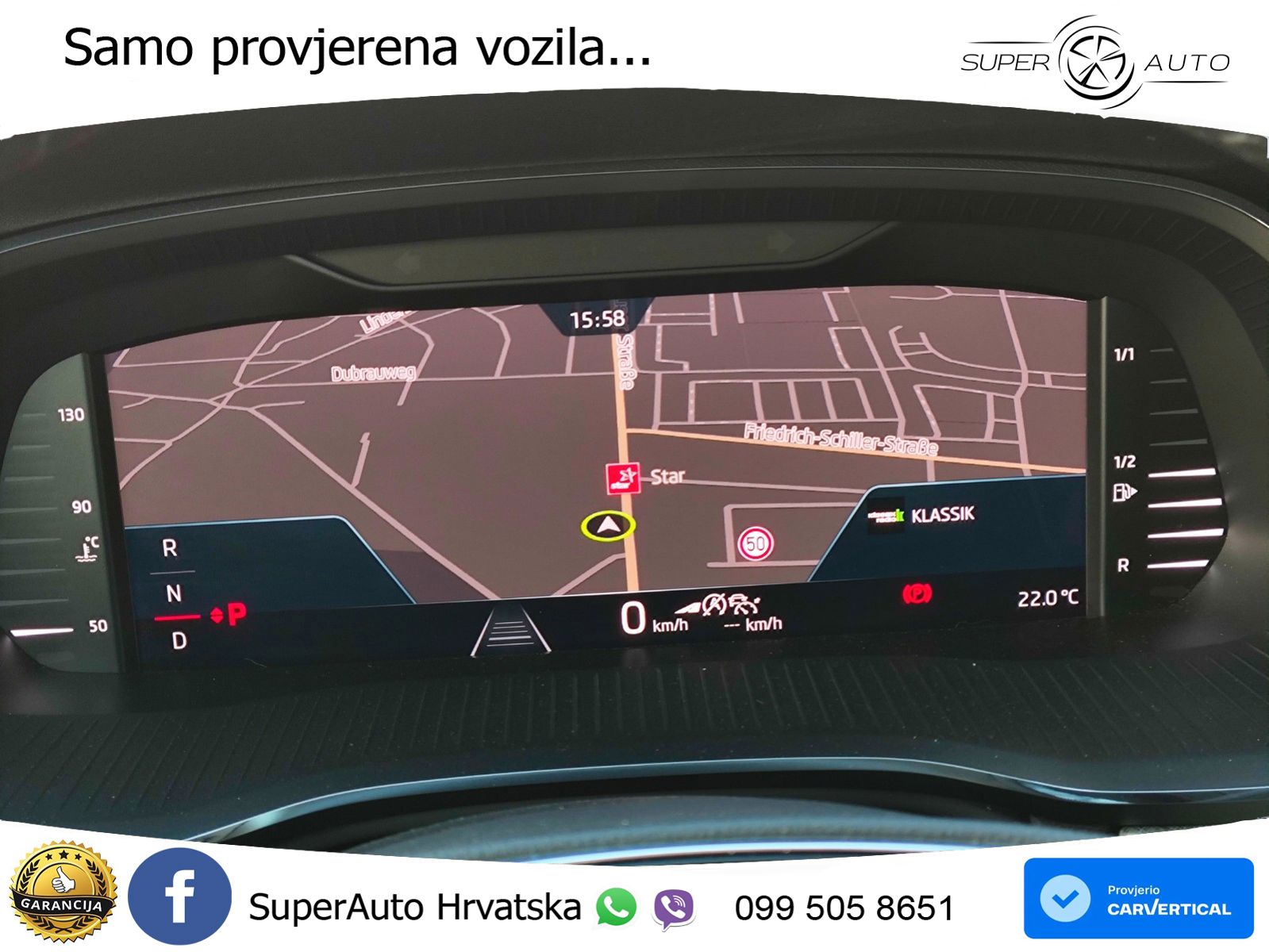 Škoda Octavia Combi 2.0 TDI (150 KS) DSG LED+GR SJED+ACC