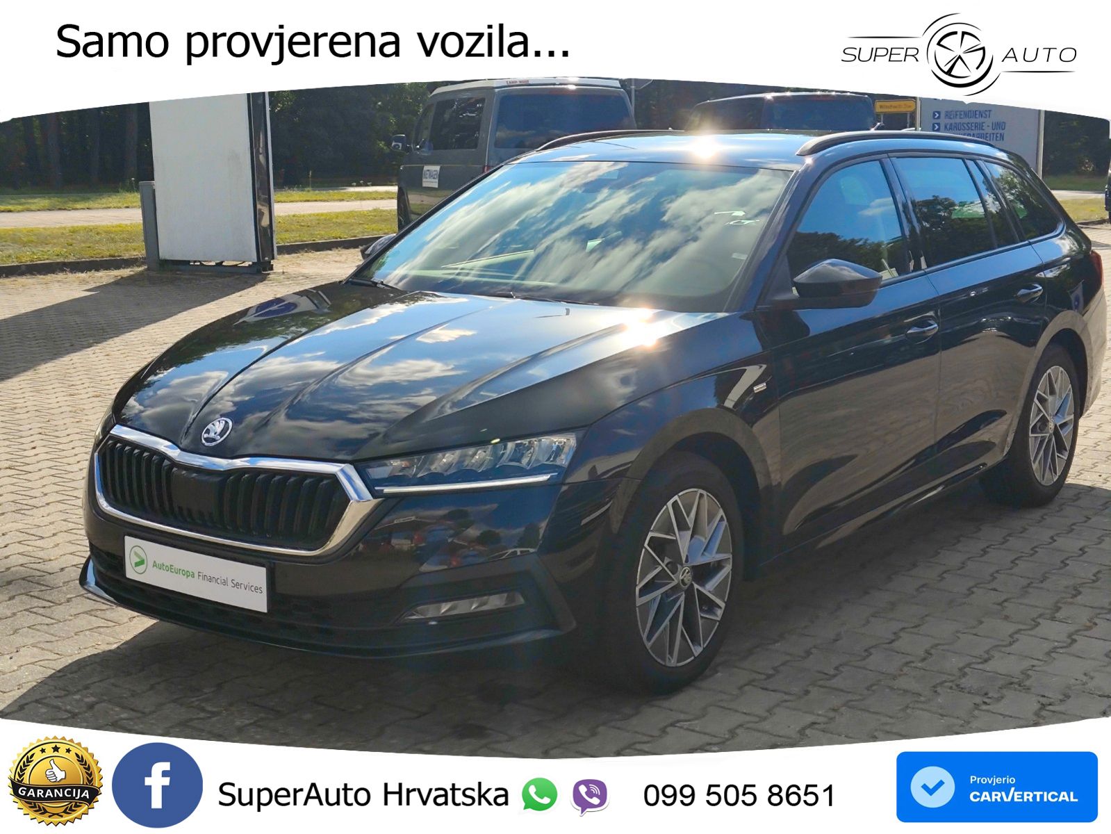 Škoda Octavia Combi 2.0 TDI (150 KS) DSG LED+GR SJED+ACC