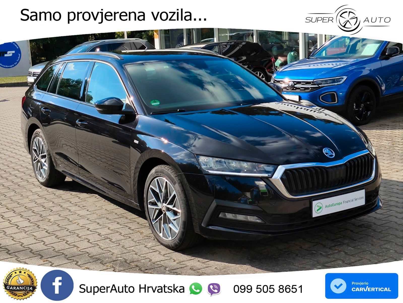 Škoda Octavia Combi 2.0 TDI (150 KS) DSG LED+GR SJED+ACC