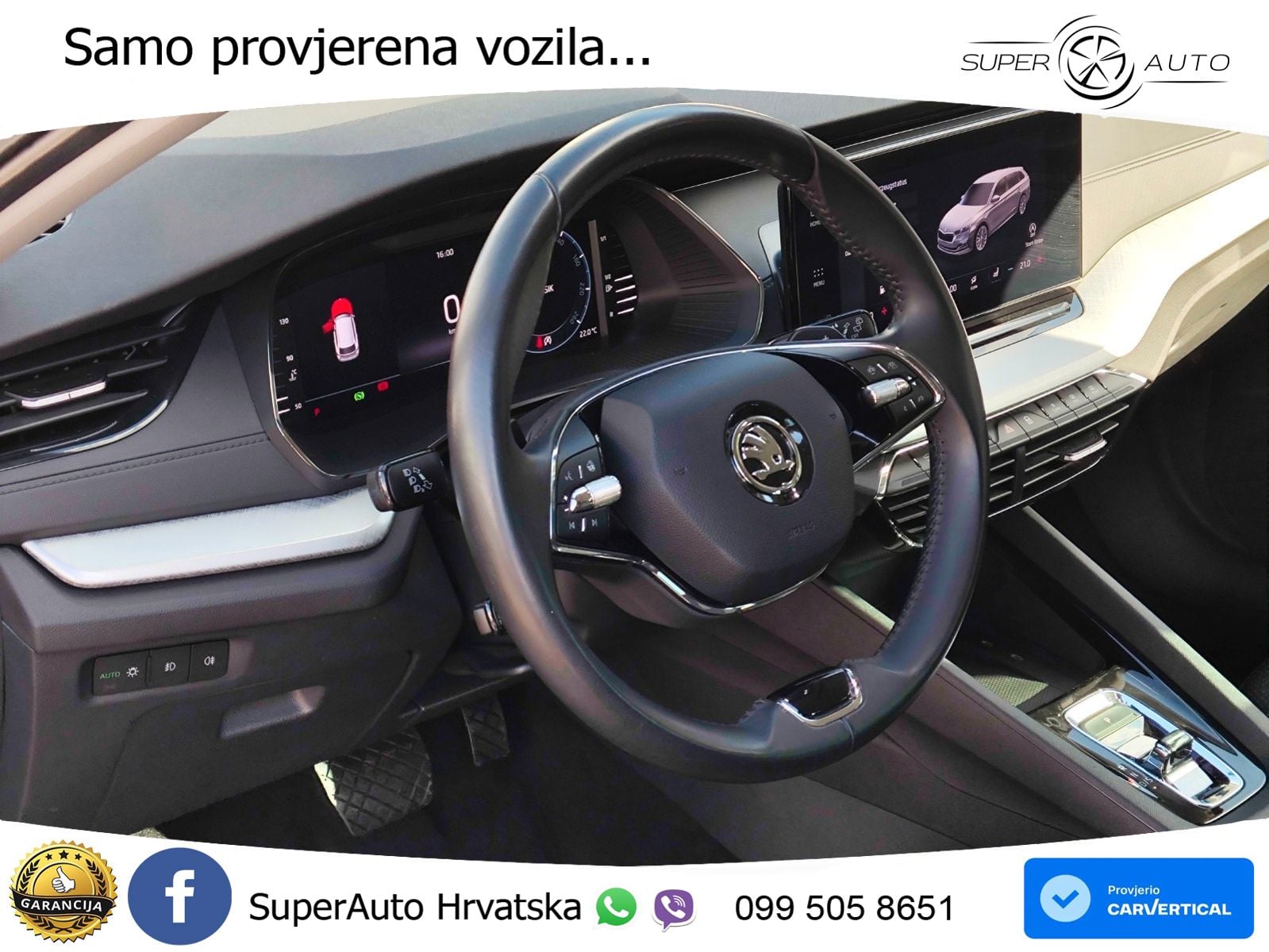 Škoda Octavia Combi 2.0 TDI (150 KS) DSG LED+GR SJED+ACC