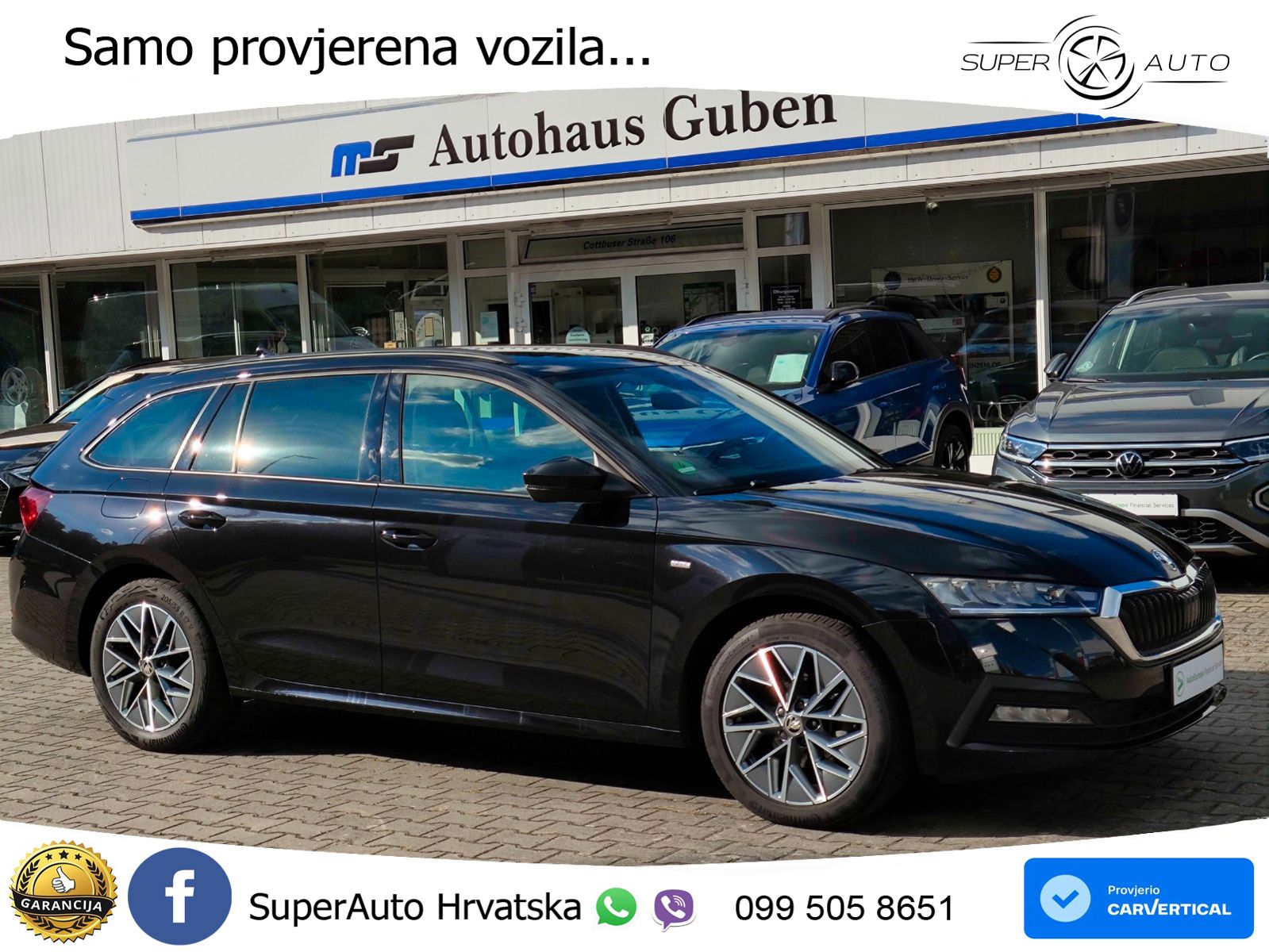 Škoda Octavia Combi 2.0 TDI (150 KS) DSG LED+GR SJED+ACC
