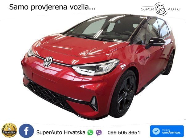Volkswagen ID.3 GTX 84 kWh (286 KS) LED+GR SJED+ACC