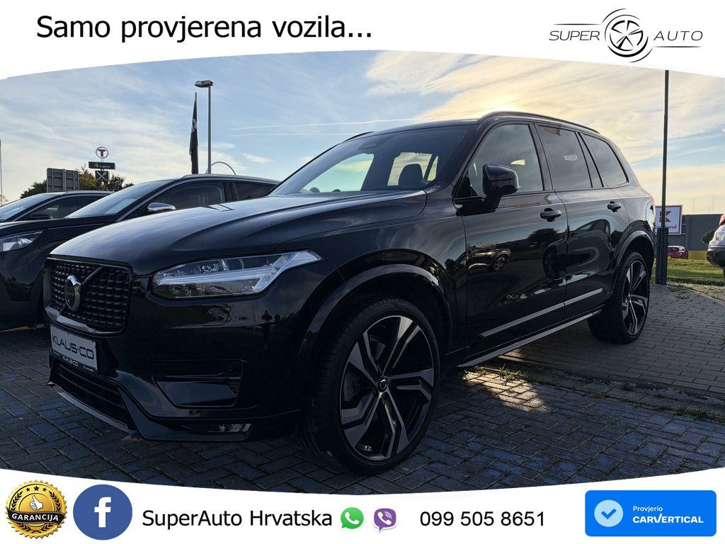 Volvo XC90 2.0 B5 Diesel AWD Automatic ZRAČNI+ACC+GR SJED+KAM