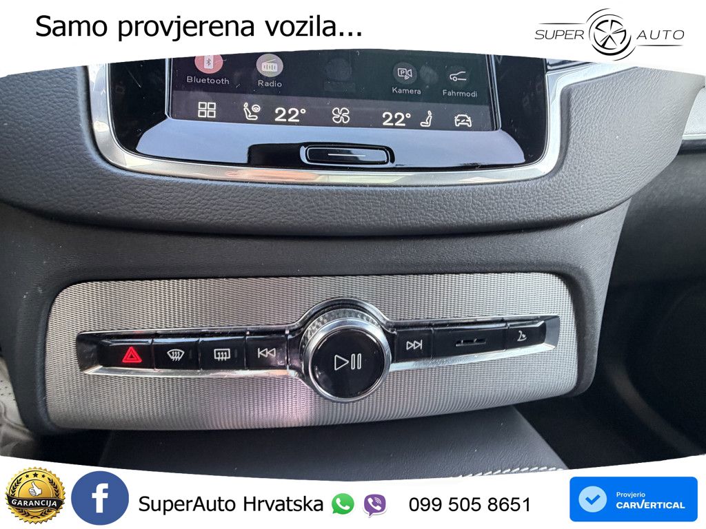 Volvo XC90 2.0 B5 Diesel AWD Automatic ZRAČNI+ACC+GR SJED+KAM