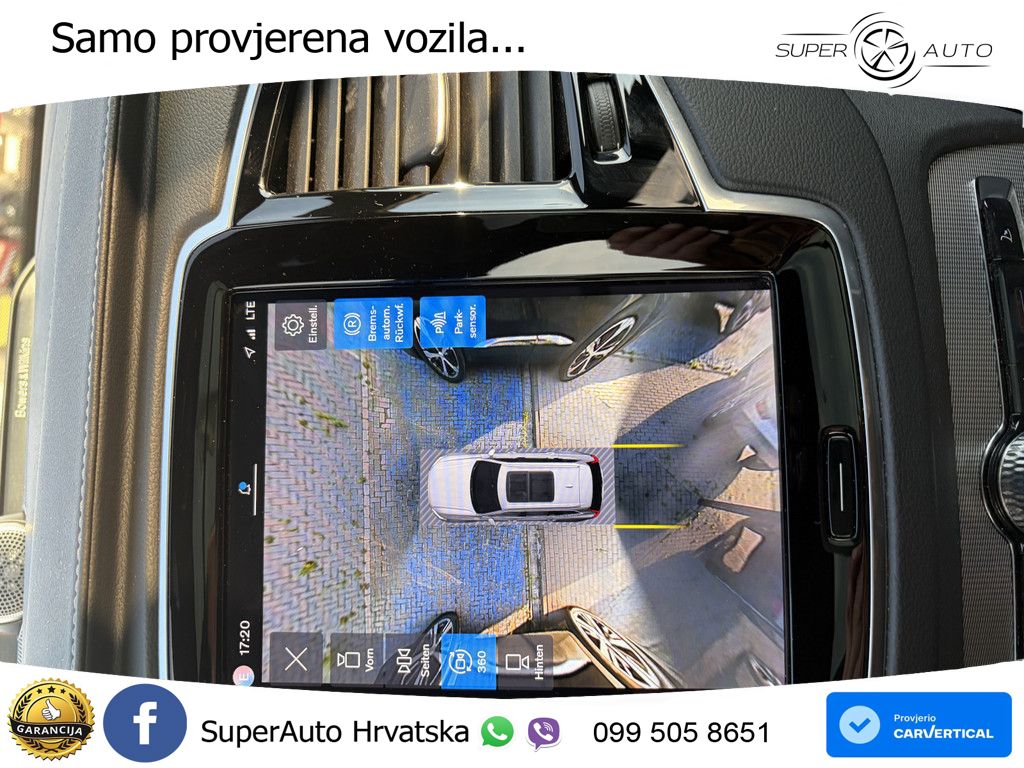 Volvo XC90 2.0 B5 Diesel AWD Automatic ZRAČNI+ACC+GR SJED+KAM