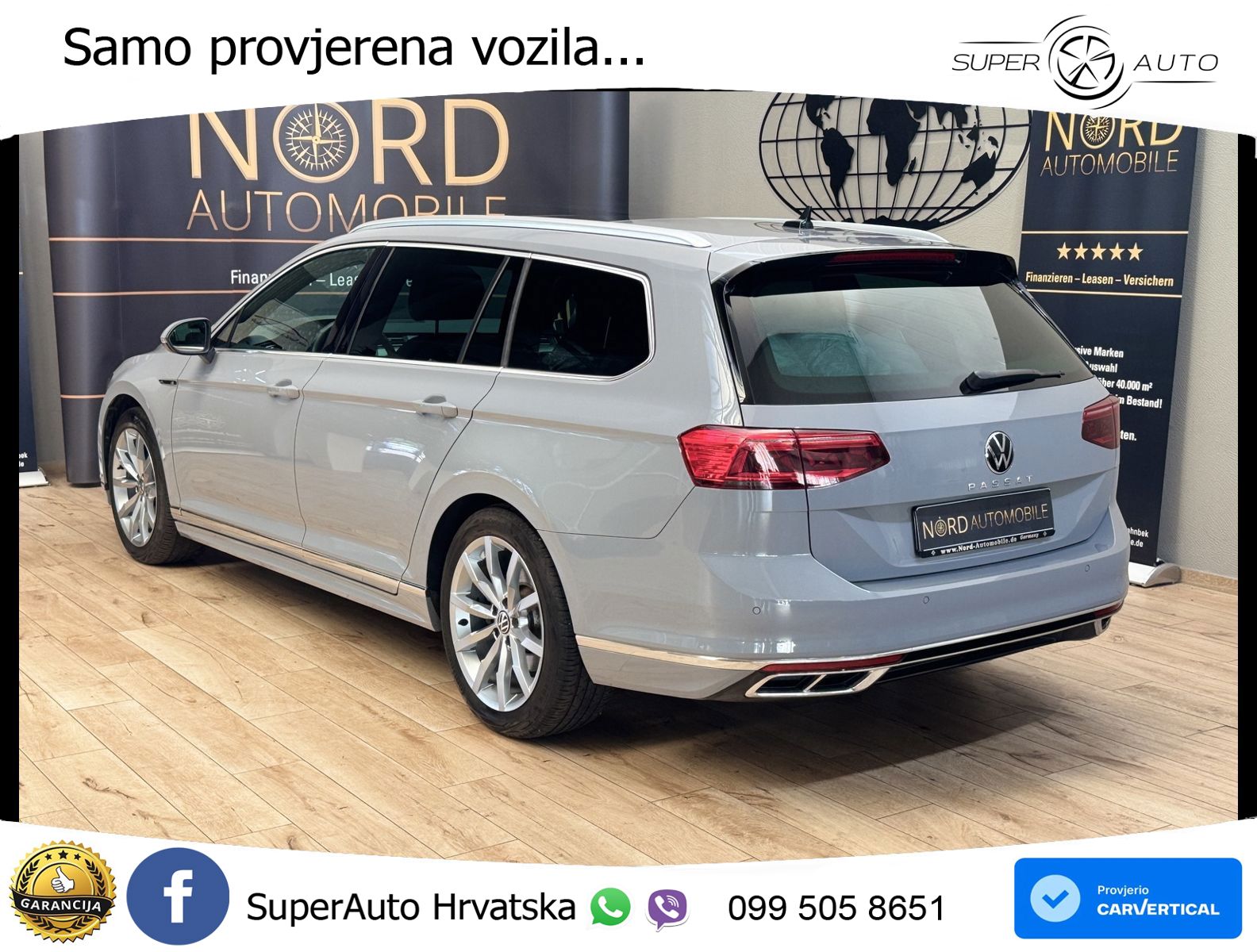 Volkswagen Passat Variant 1.5 TSI (150 KS) DSG ACT R-Line LED+GR SJED+ACC