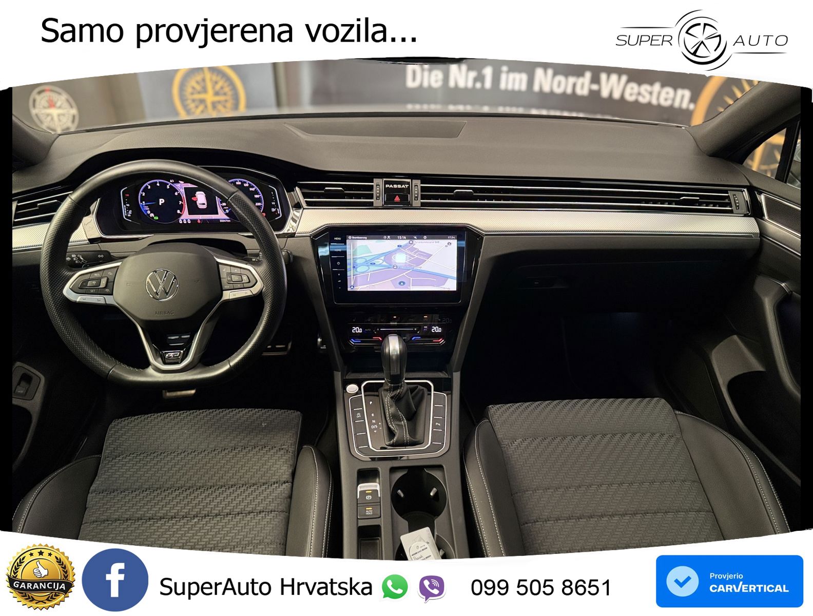 Volkswagen Passat Variant 1.5 TSI (150 KS) DSG ACT R-Line LED+GR SJED+ACC