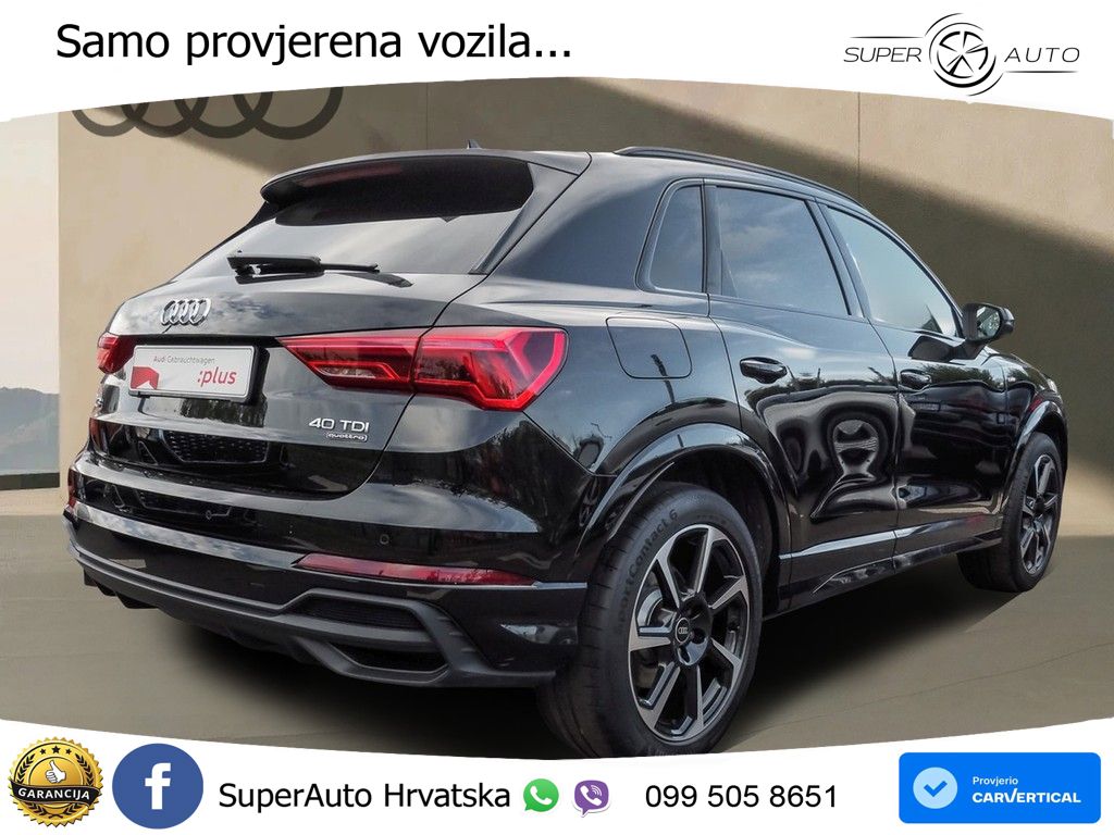 Audi Q3 40 TDI (200 KS) quattro S tronic S line