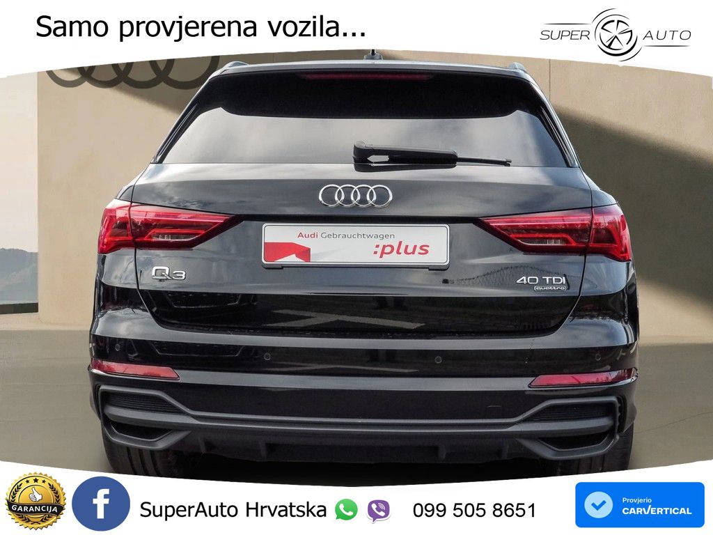 Audi Q3 40 TDI (200 KS) quattro S tronic S line