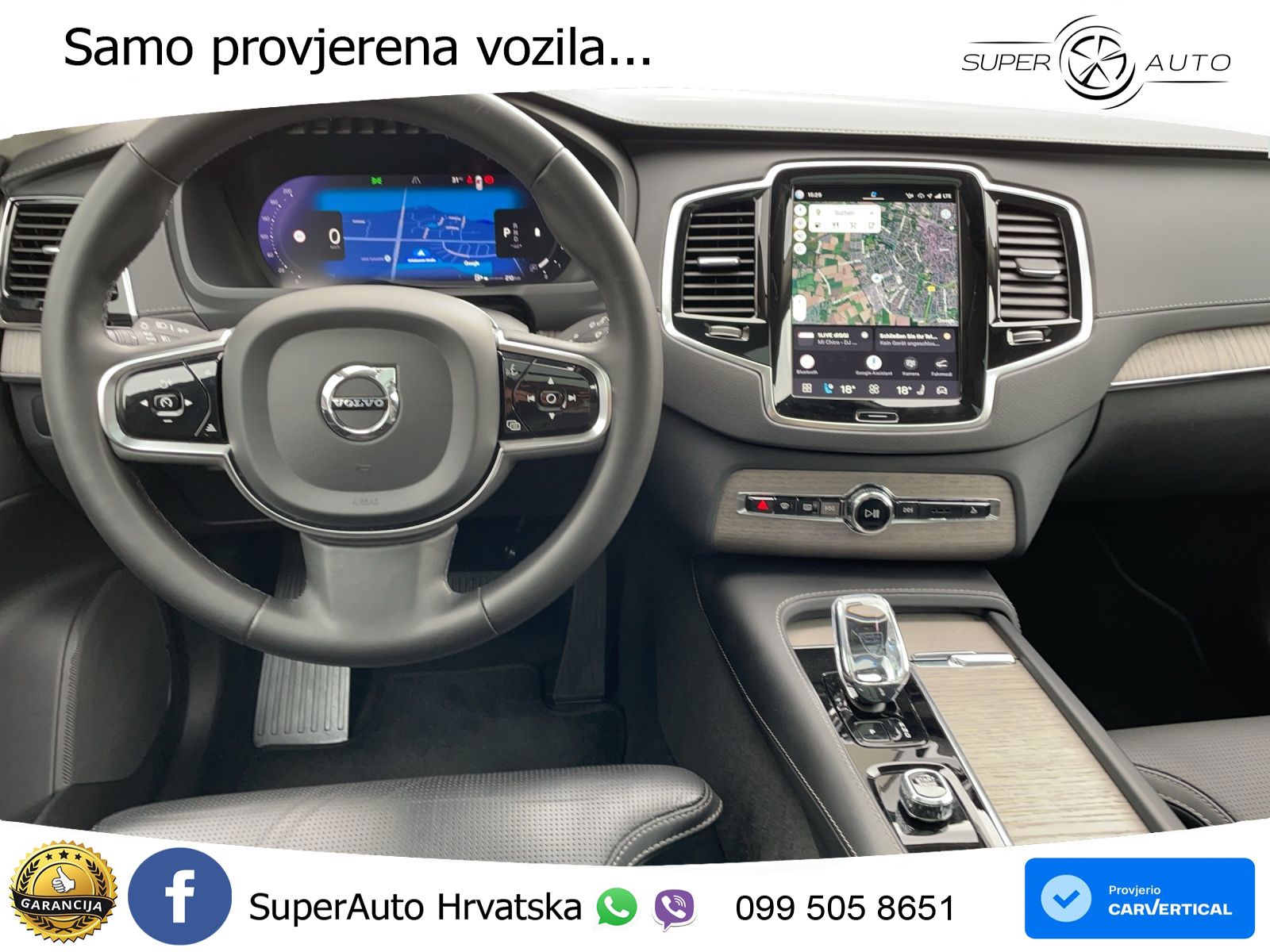 Volvo XC90 2.0 B5 Diesel AWD Automatic ACC+HEAD+4xGR SJED+360+PANO