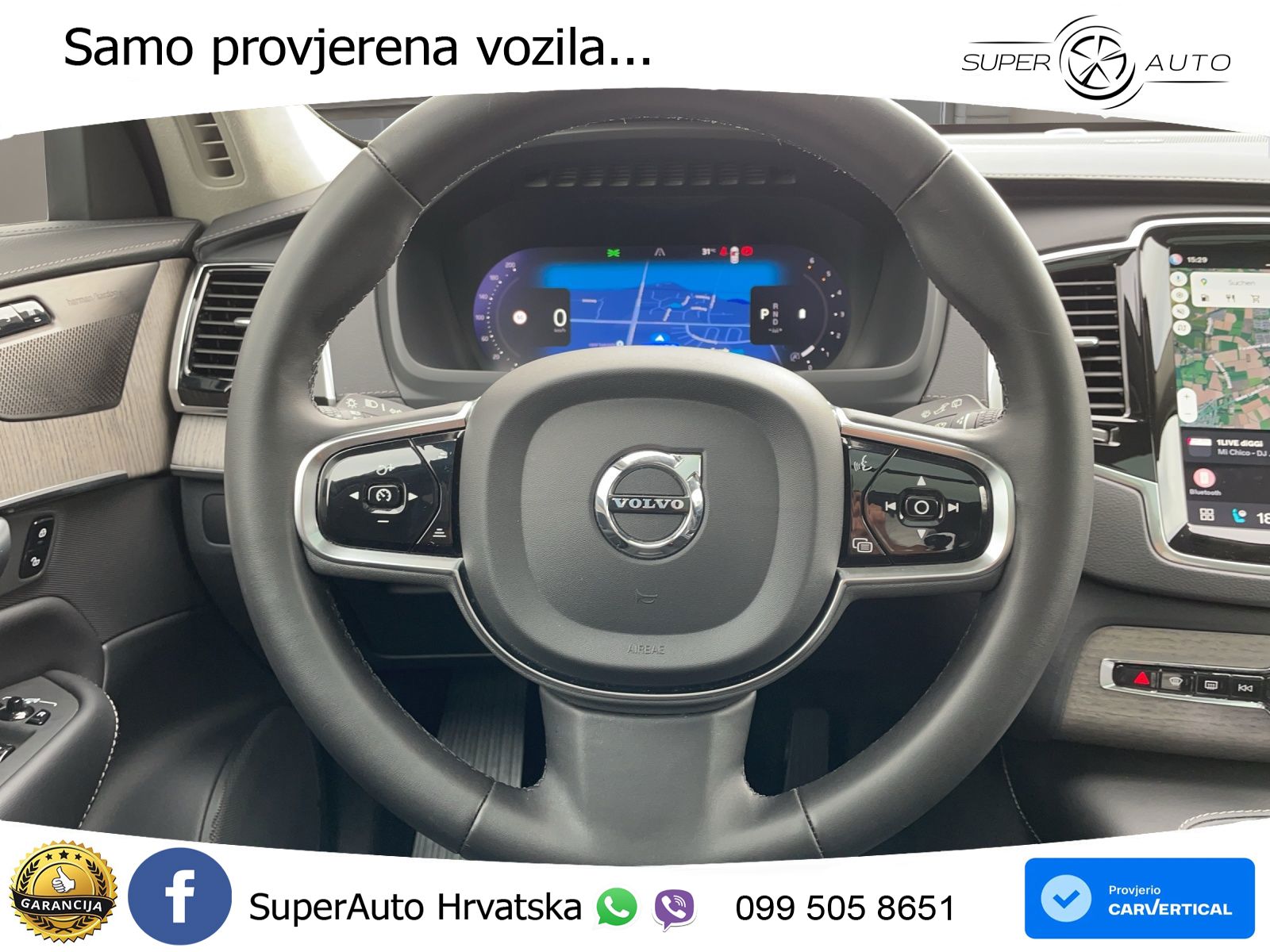 Volvo XC90 2.0 B5 Diesel AWD Automatic ACC+HEAD+4xGR SJED+360+PANO