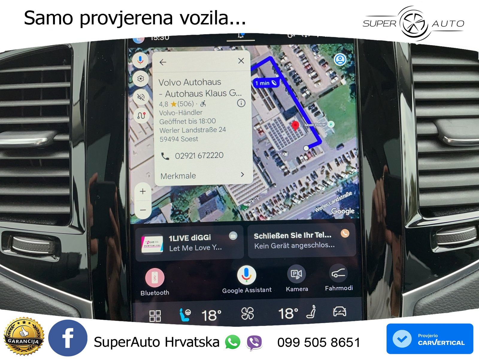 Volvo XC90 2.0 B5 Diesel AWD Automatic ACC+HEAD+4xGR SJED+360+PANO